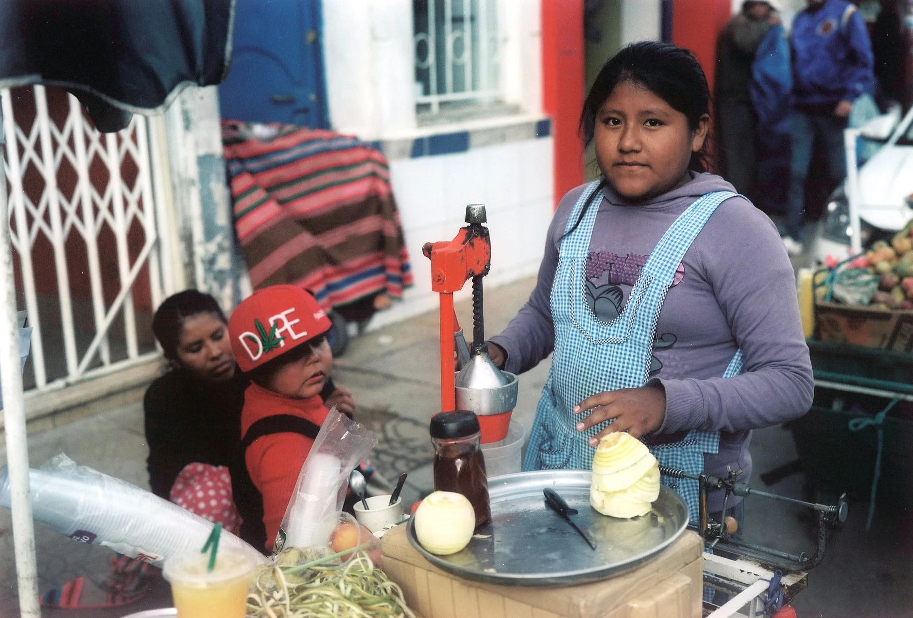 Livania sellig orangejuice, Oruro, Bolivia