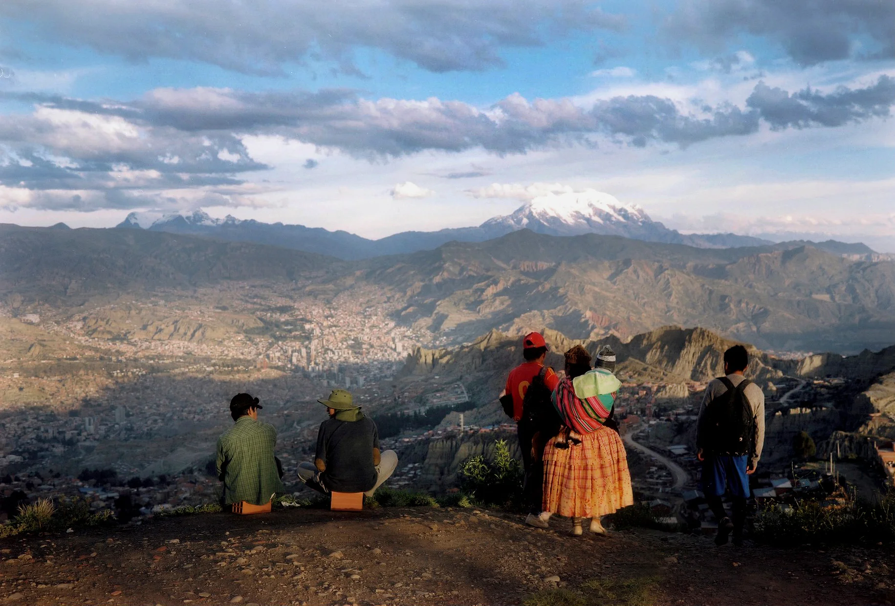 El Alto, looking at La Paz, Bolivia