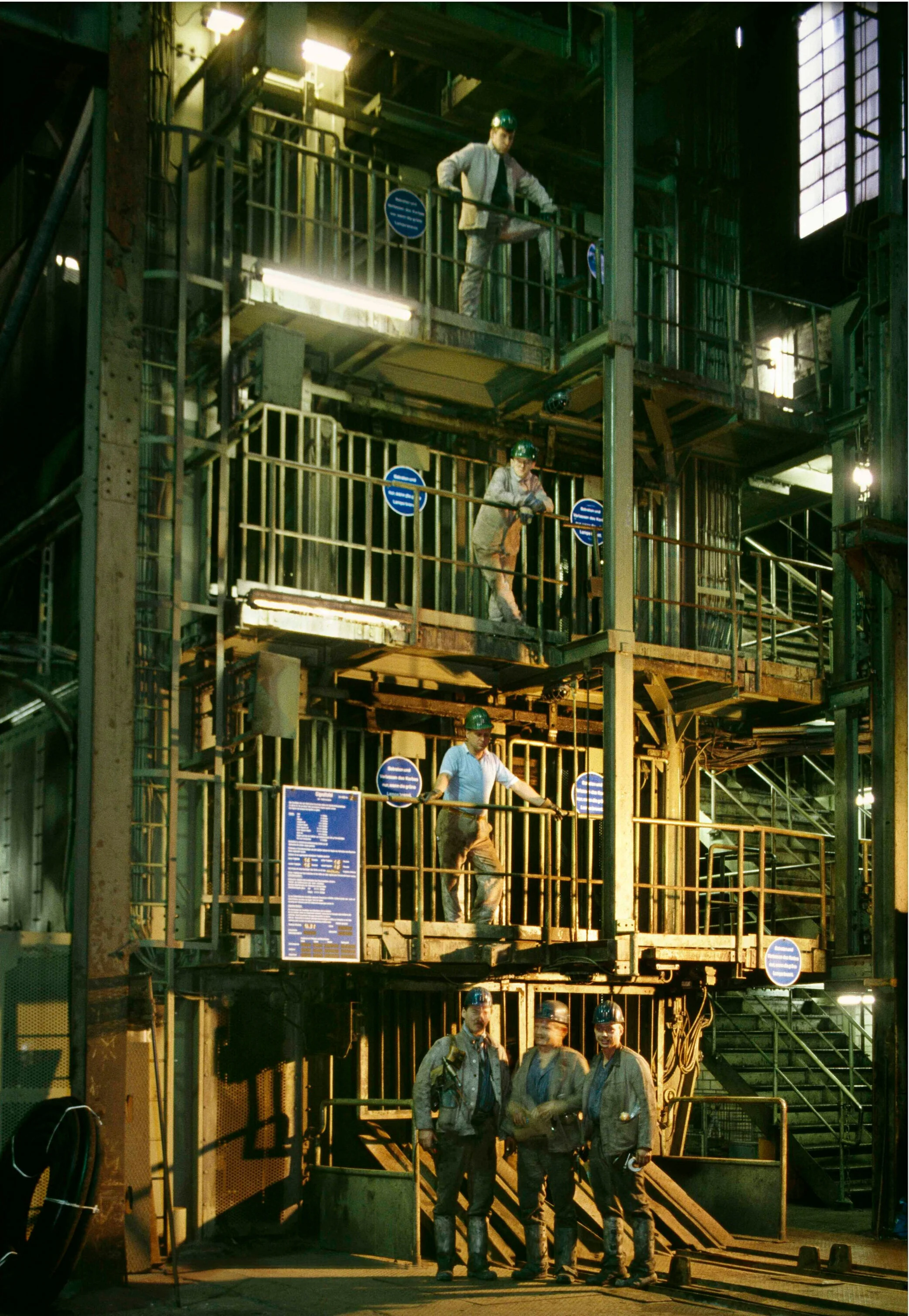 Coal Mine, "Zeche Ewald", Herten, Ruhr Area, 1993