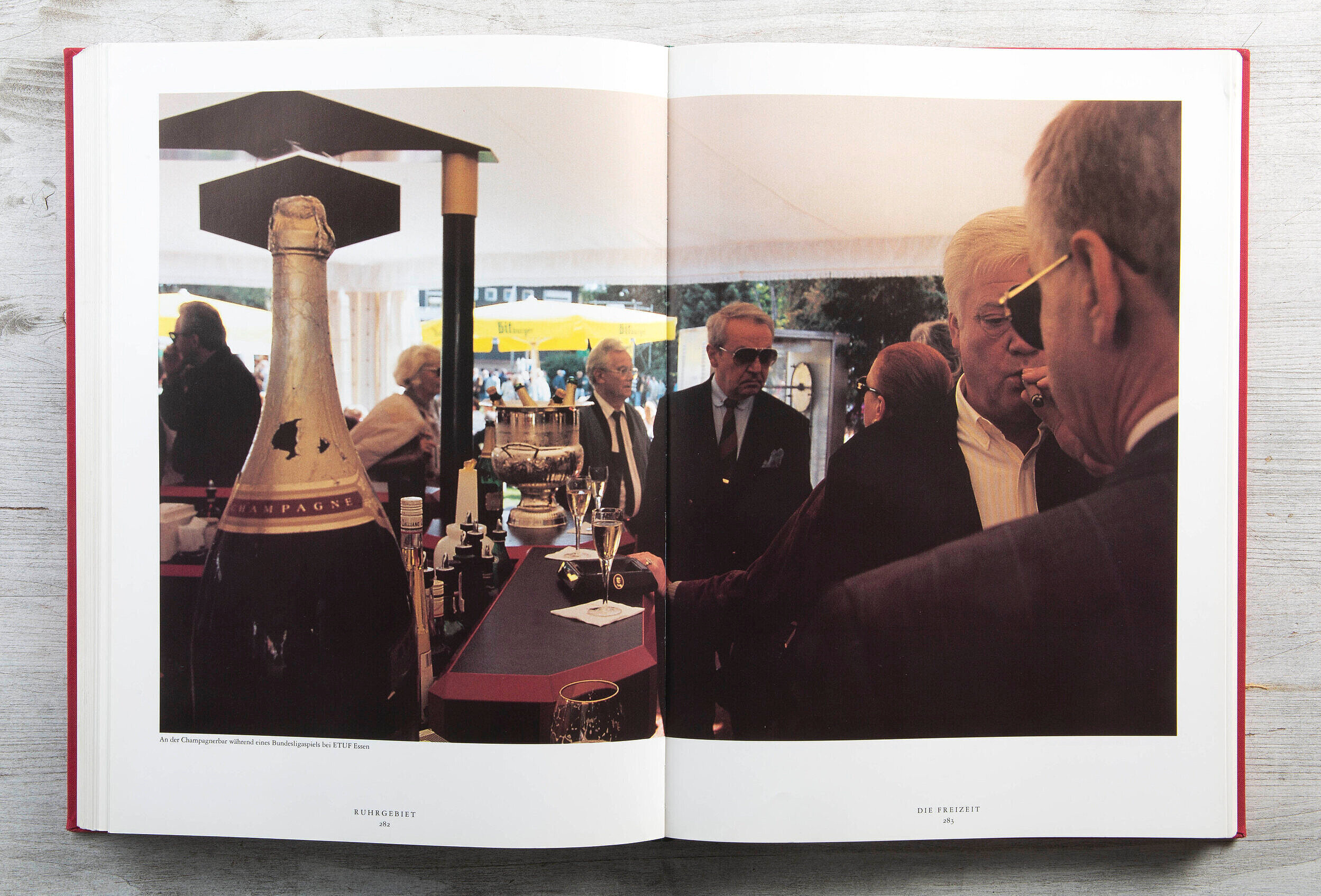 Champagne during a tennis match, ETUF, Essen