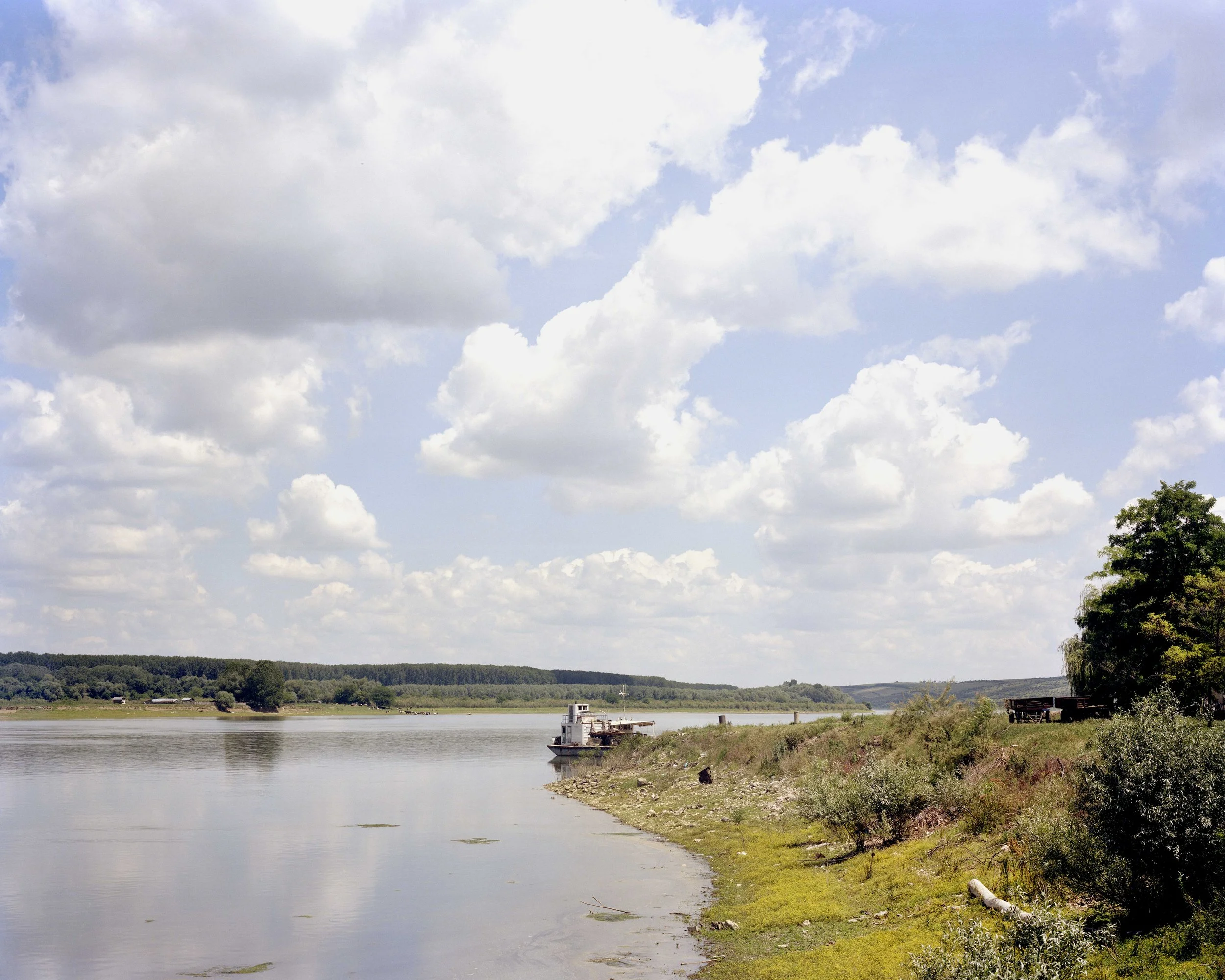 Dobrogea, the Danube close to Ostrov, Romania