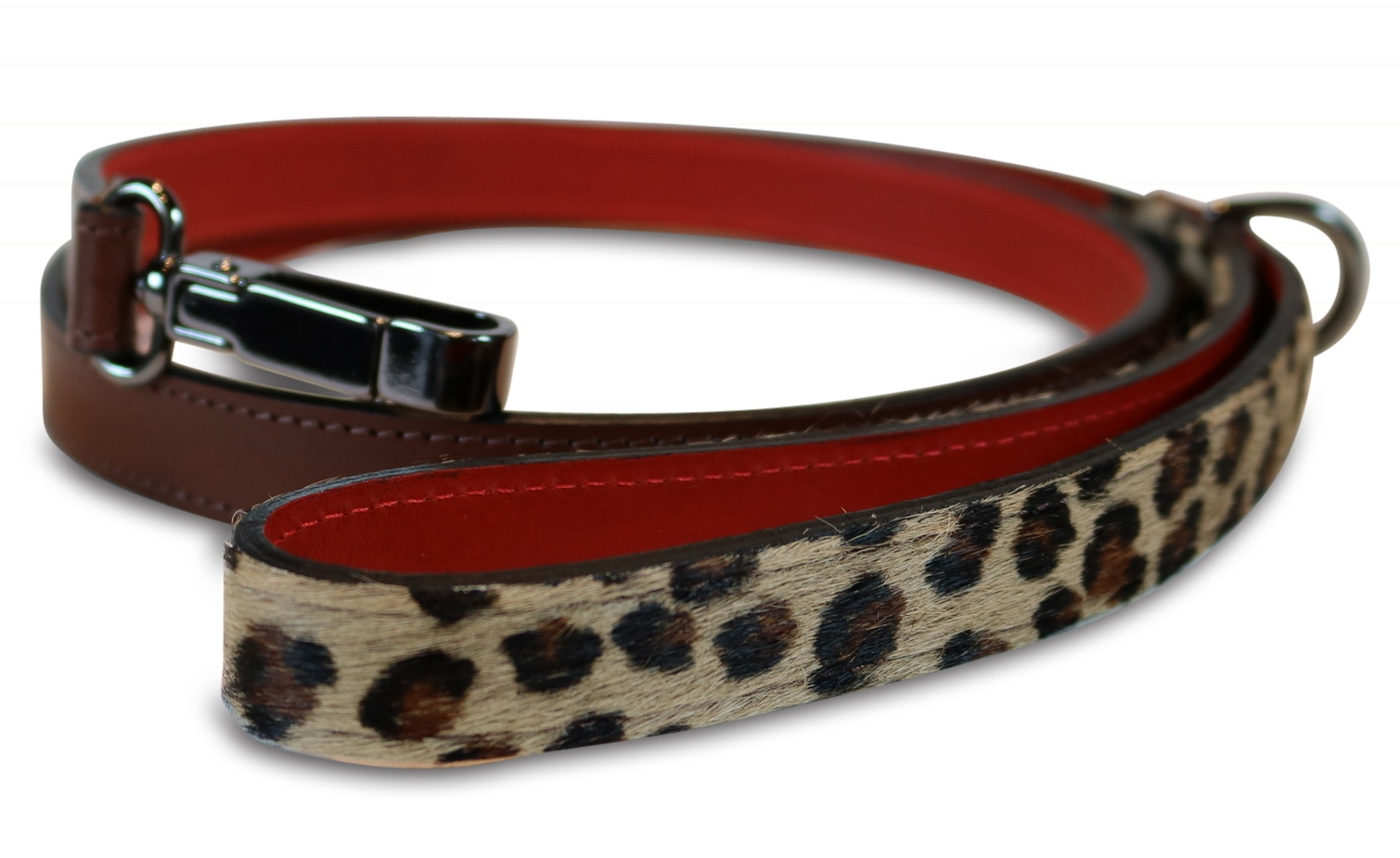 leopard print dog lead