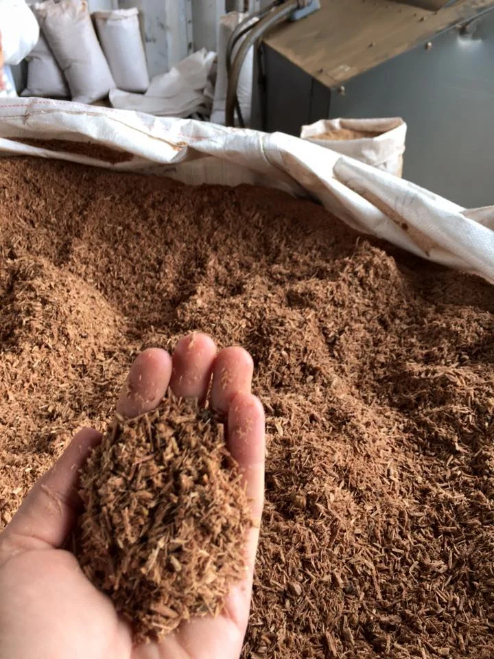 This will now get sifted to remove the wood dust as it can clump in the cooker causing uneven temperatures and steam flow in the distillation process. The few local workers and artisans associated with this land are allowed to package and sell the dust. I may, or may not, have purchased some costly dust #supportlocal #supportmyskin