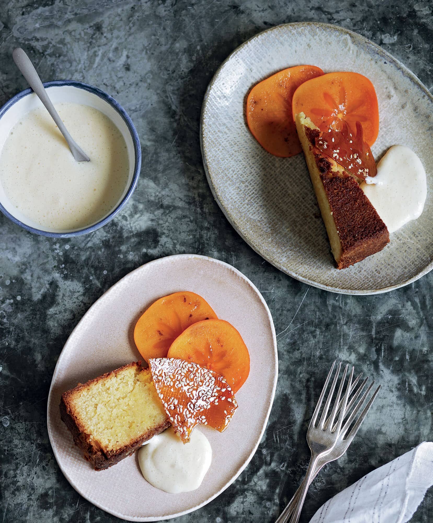 Yuzu Polenta Cake 