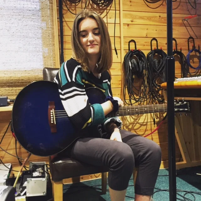 My recording studio experience by Ellie, Discover &amp; Be music pupil