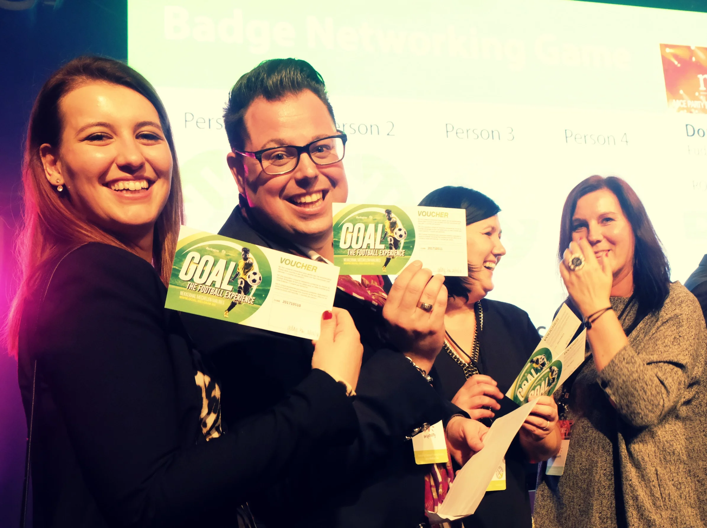 The fastest 3 teams of 4 won the prize!