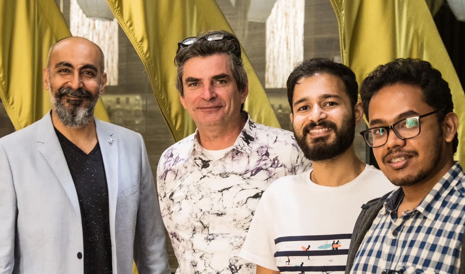 Our CEO Danny Stevens together with our Indian partners from SEES.