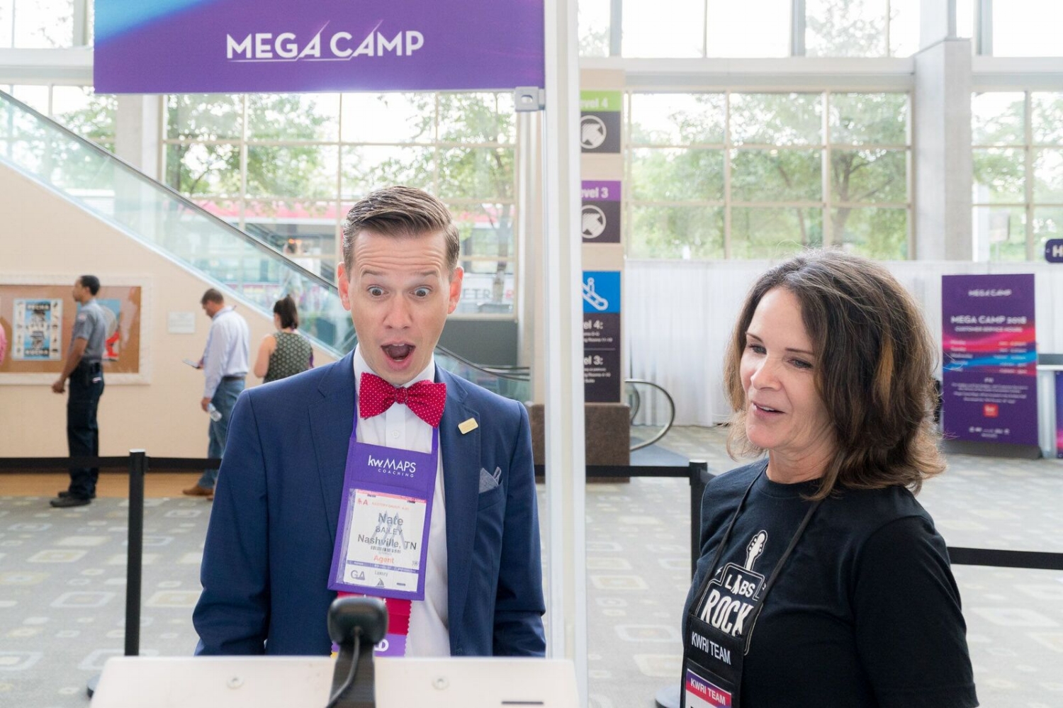 At Mega CAMP 2018 in Austin, Texas (August 2018) 6000 attendees provided a picture to opt-in for face recognition (65%). 