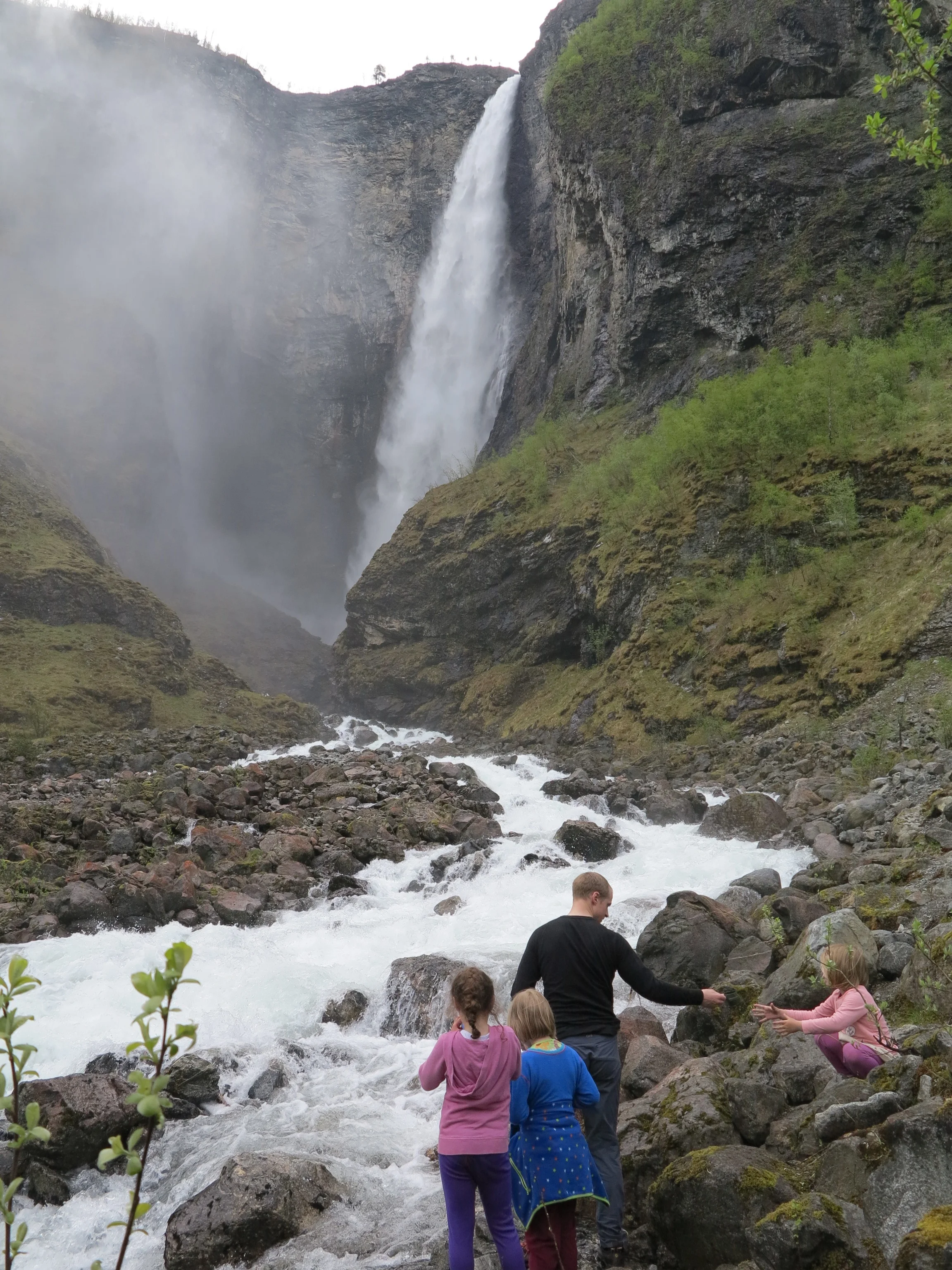 Waterfall hike in Utladalen