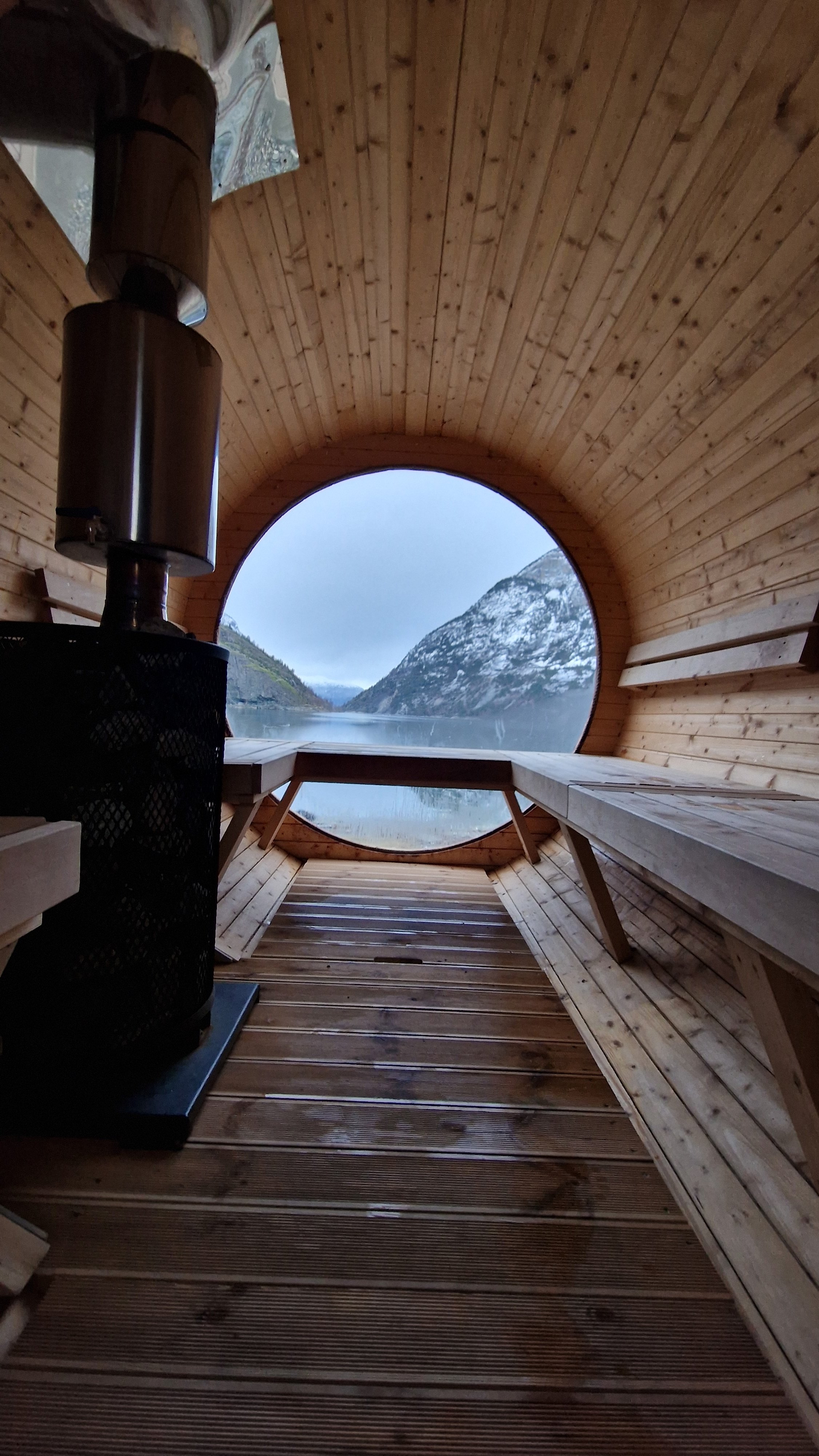 Sauna &amp; kayak in Lærdal