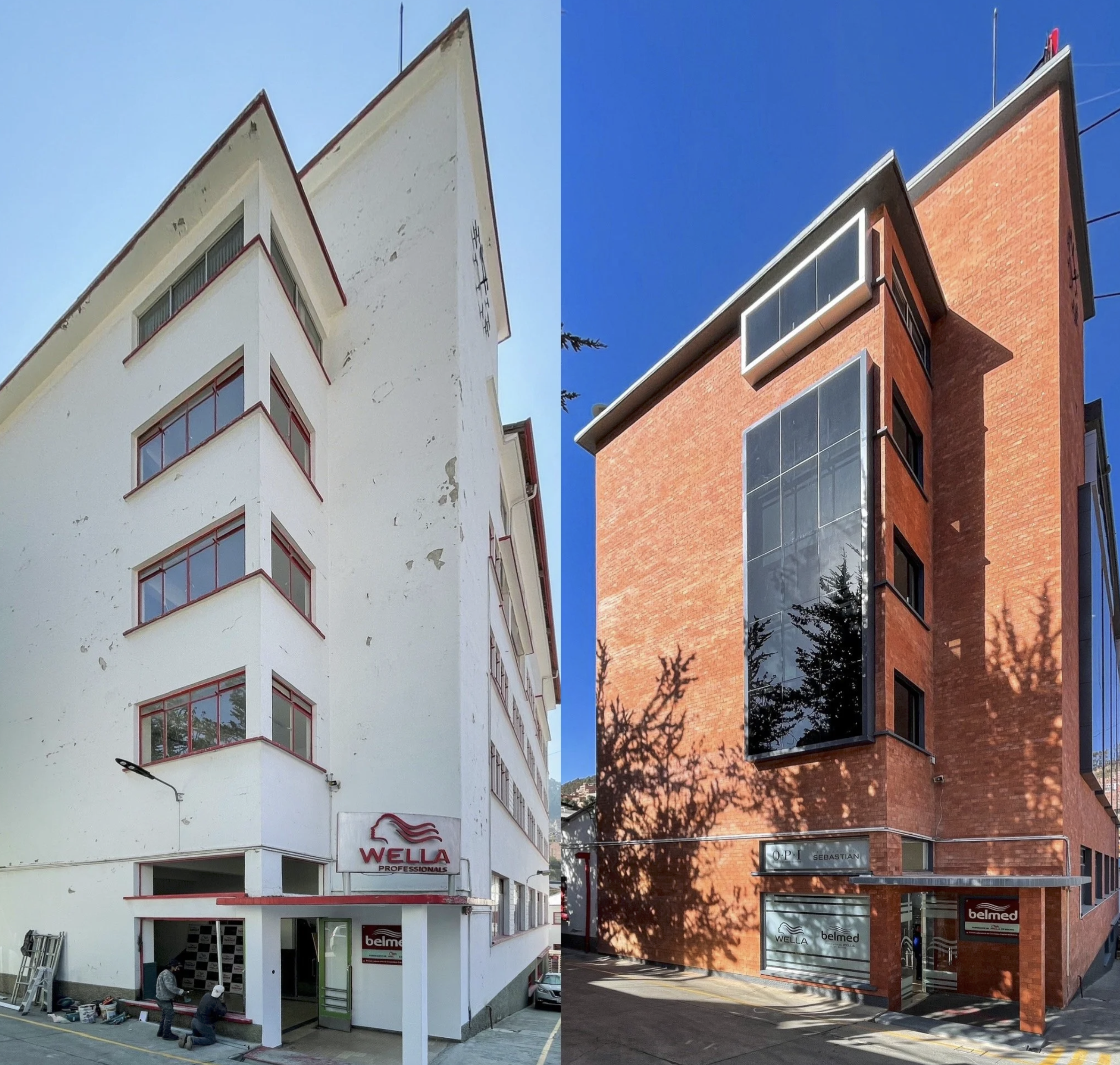 REMODELACIÓN EDIFICIO BELMED ANTES Y DESPUÉS / 2023