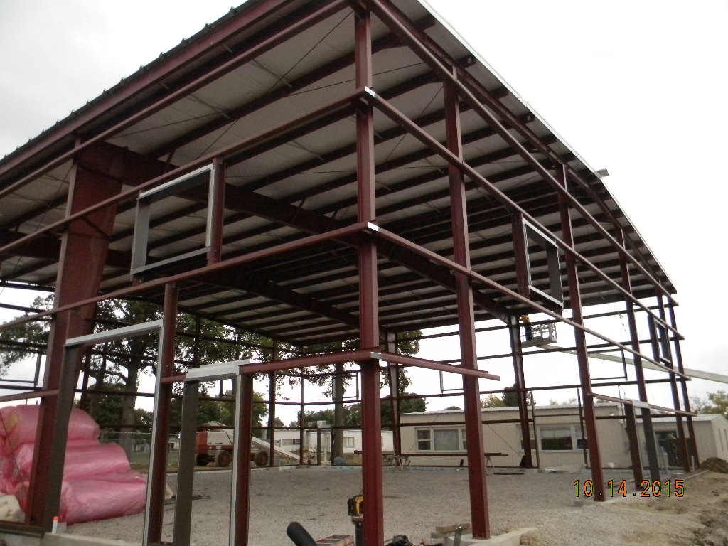 We have a Roof!