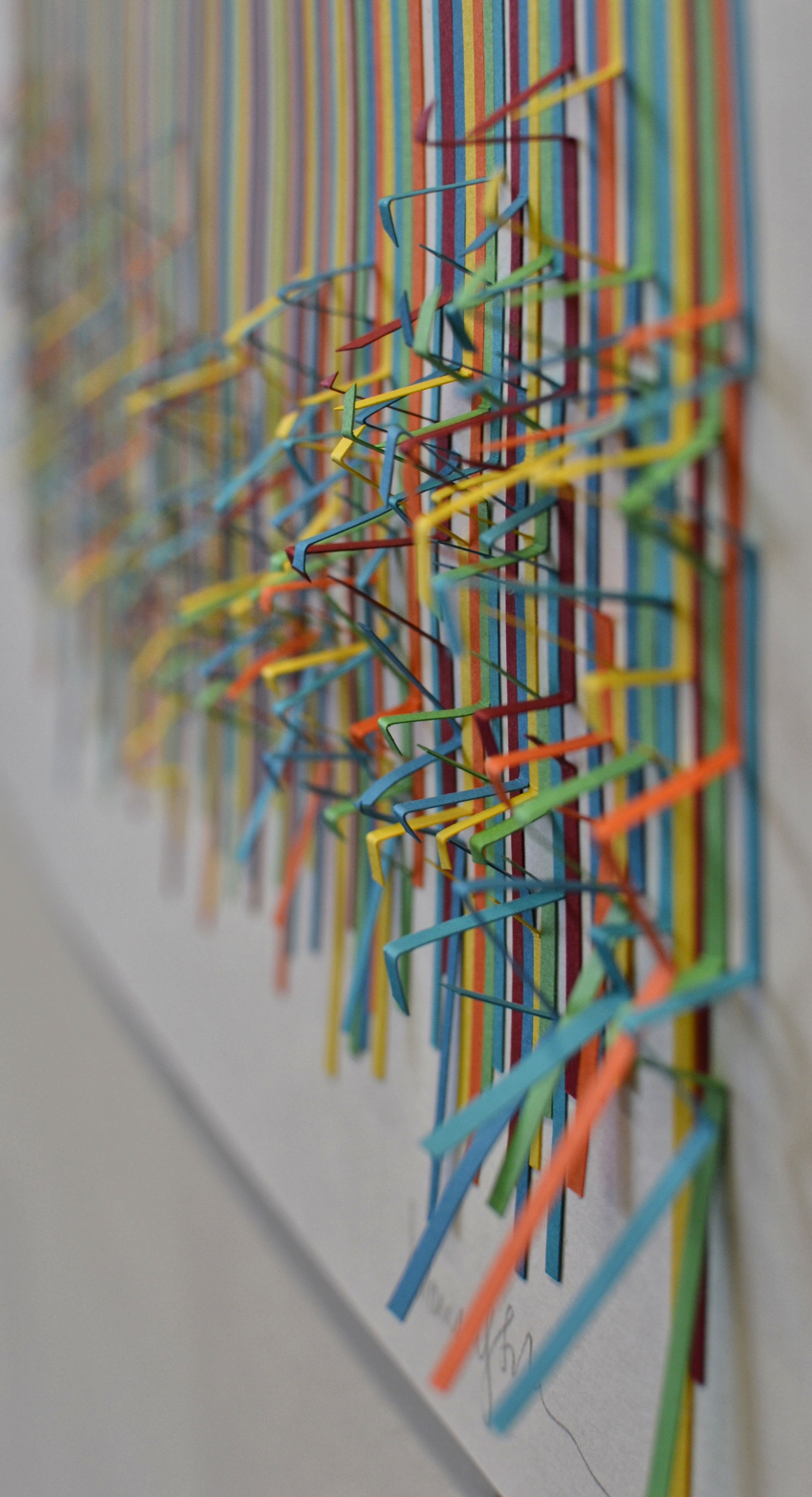 Close up of "Disarray IV"