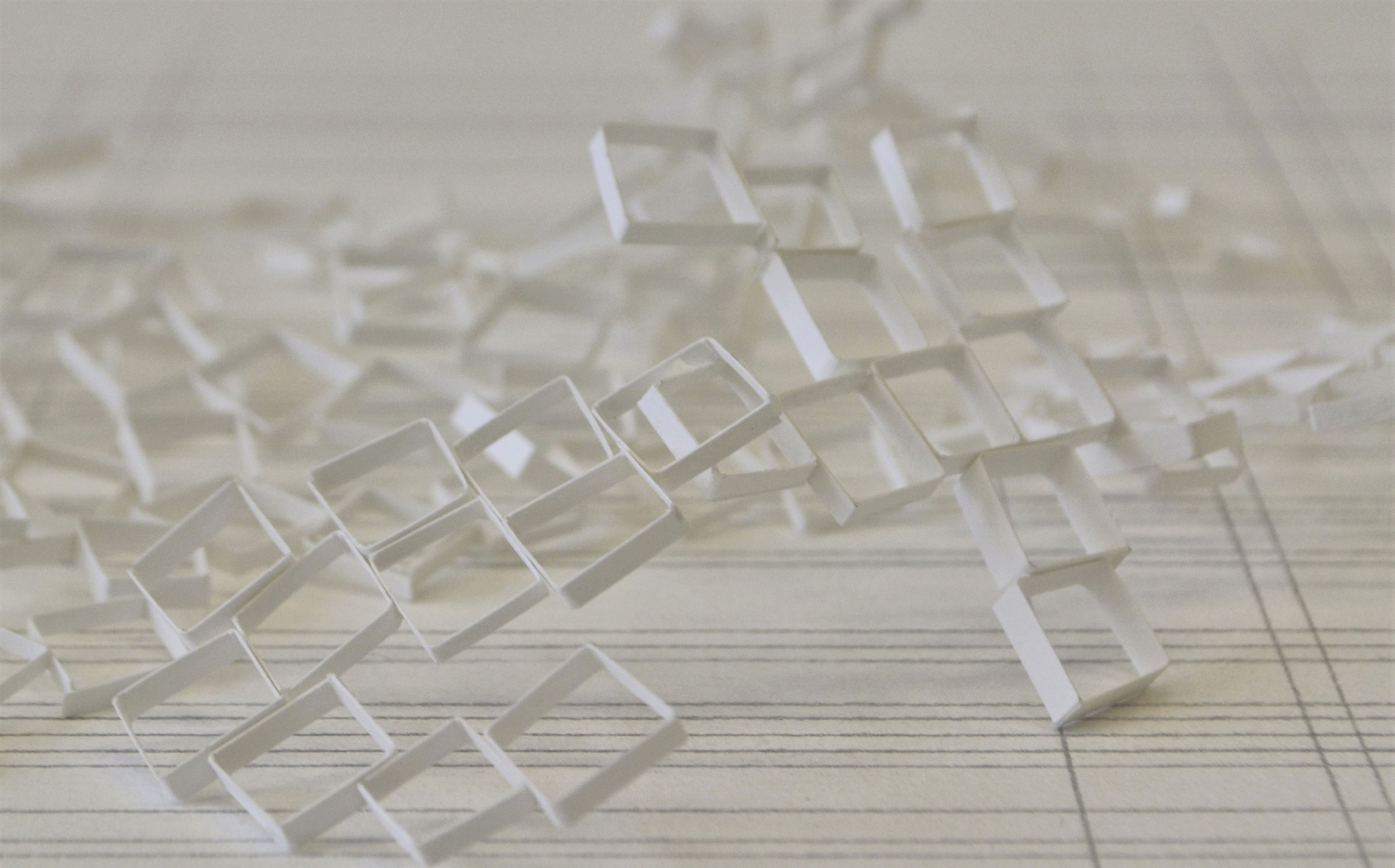 Close up of "Disarray II"