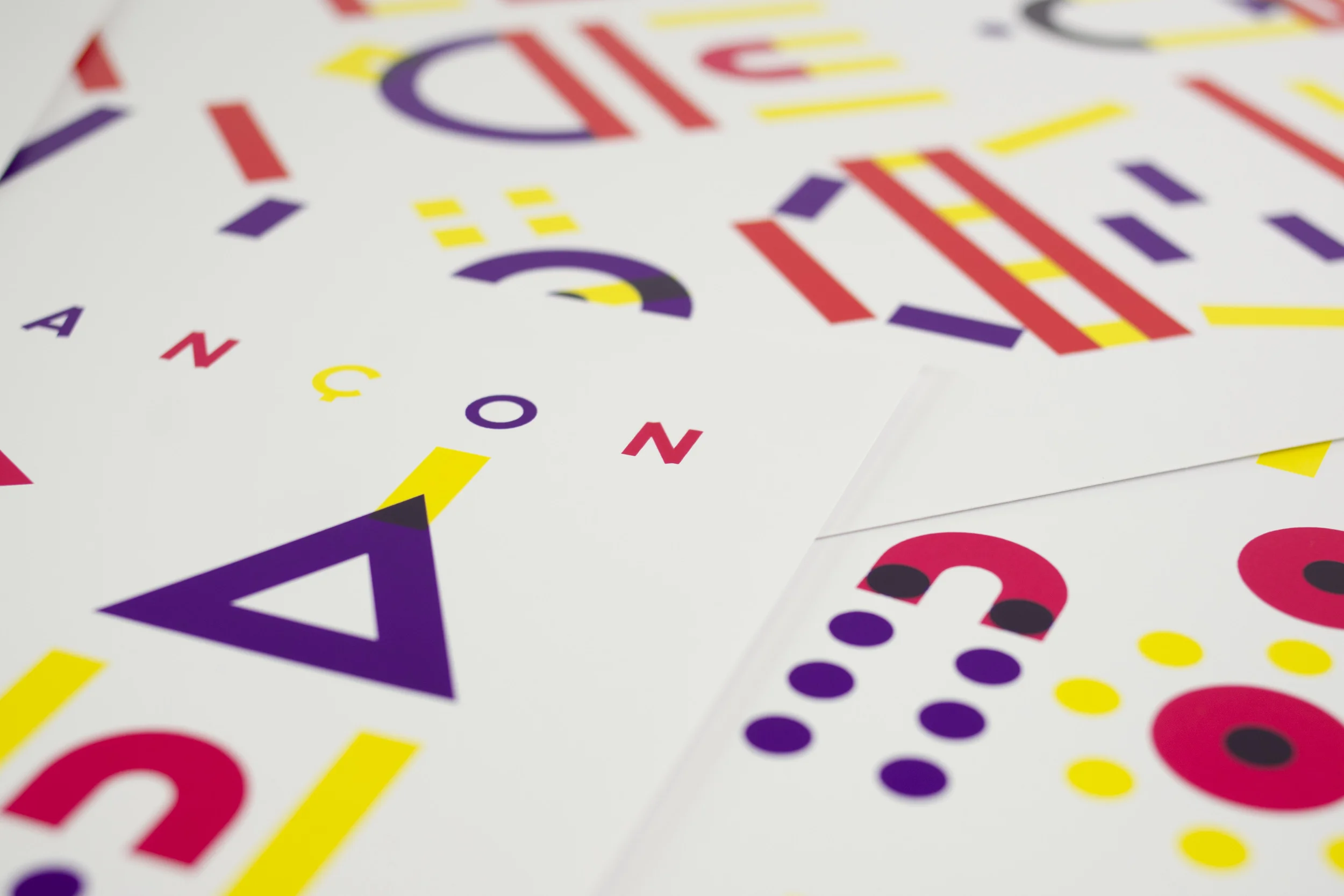 Affiche Sérigraphie, Vesontio, Atelier FP7 - Des modules et des briques - détail 3