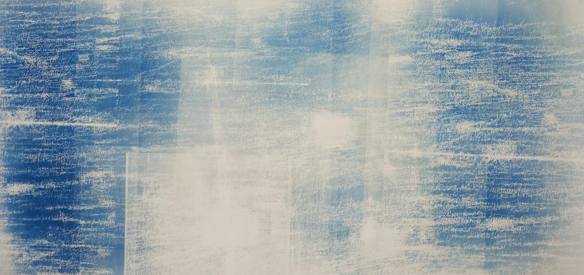 Disintegration Loops 2 Cyanotype on Paper 41” x 82”