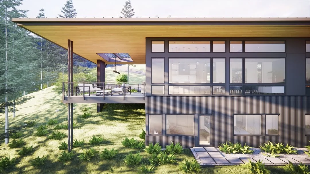 Phase Two of our #MCT_ShivelightHouse is underway on Lake Whatcom! We&rsquo;ve broken ground on the single family residence that accompanies a workshop and guest house on this 7-acre property. The site includes a massive 25k gallon rainwater collecti