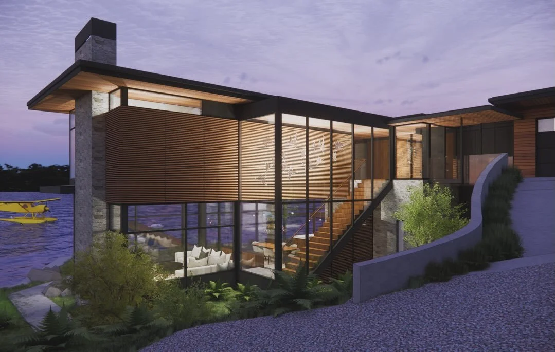 #InProgress: We&rsquo;re excited to share a sneak peek of our #MCT_WingspanHouse, a waterfront property just outside of Bellingham, WA! This project has been a joy to develop - after all, it is not every day that we get the chance to design a home wi
