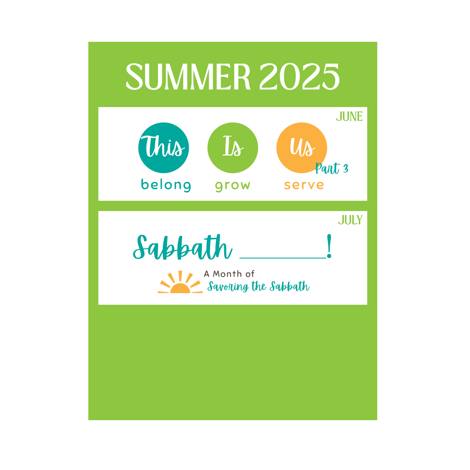 Sunday | July 27, 2025