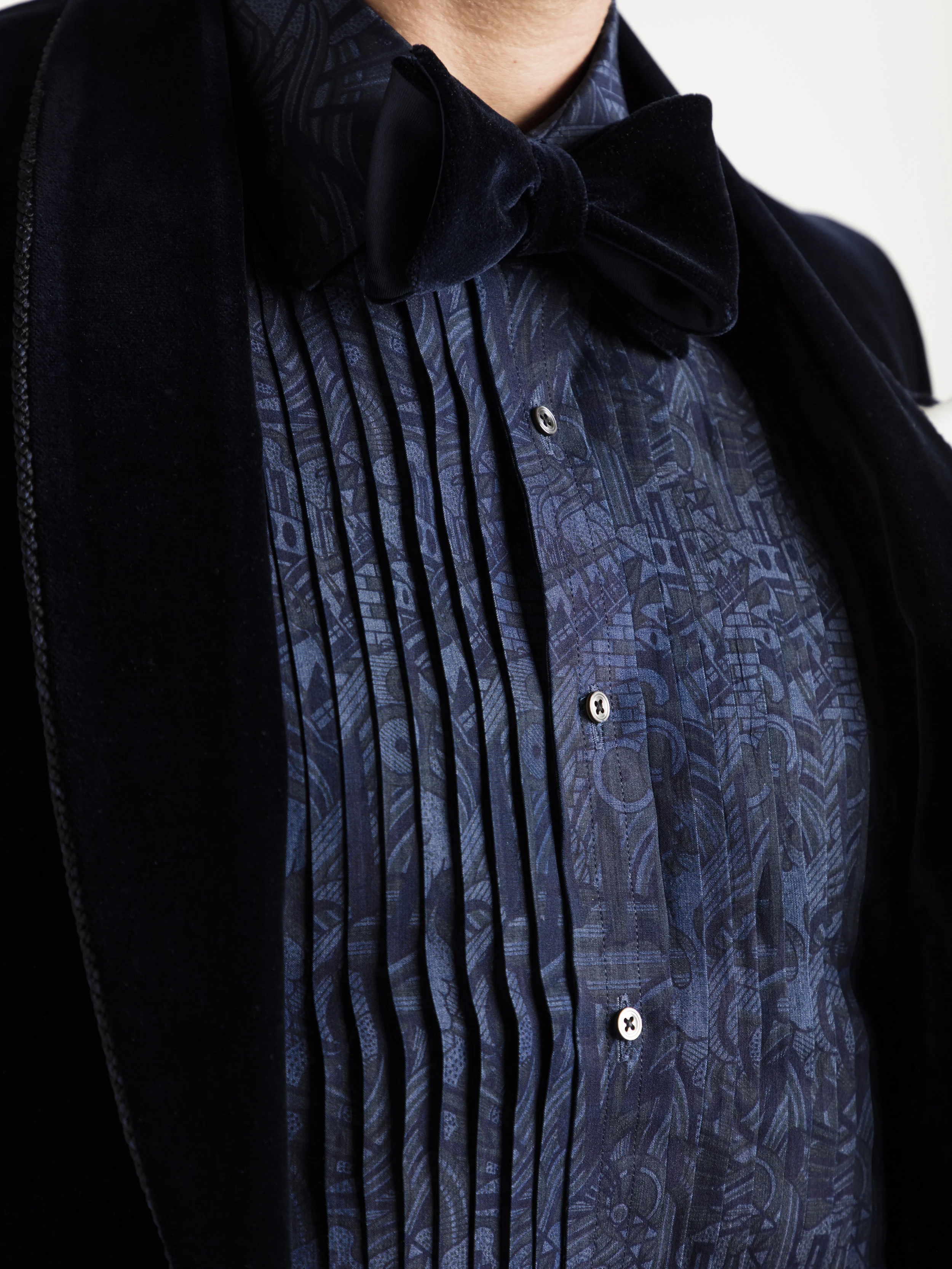 Turnball & Asser + The Rake Denim Shirt 