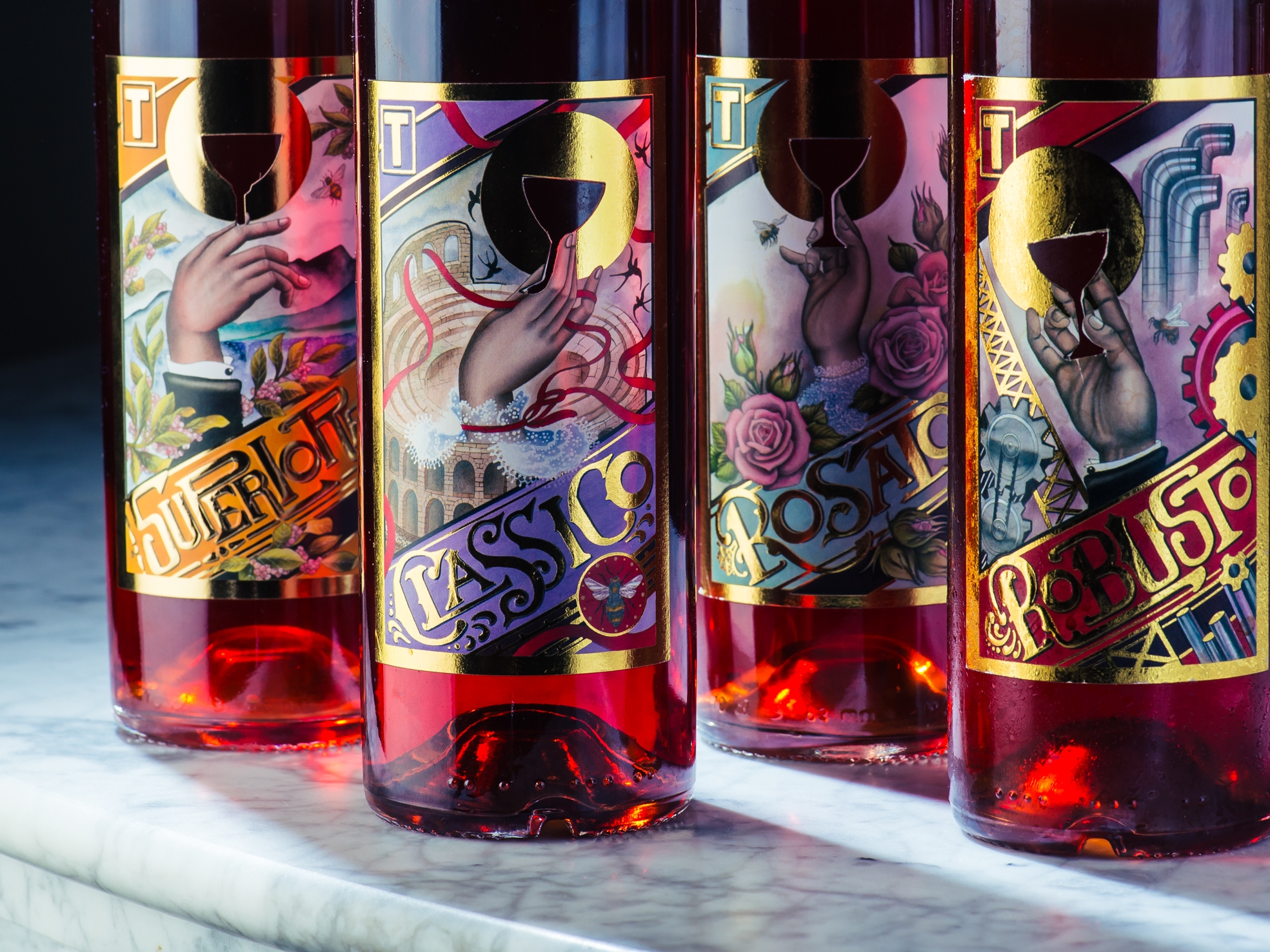 Bar Termini Mo Coppoletta has taken care of the over all look of the new establishment Bar Termini in the heart of Soho, but, most of all, has designed a series of labels for Bar Termini's exclusive Negroni bottles. LEARN MORE...