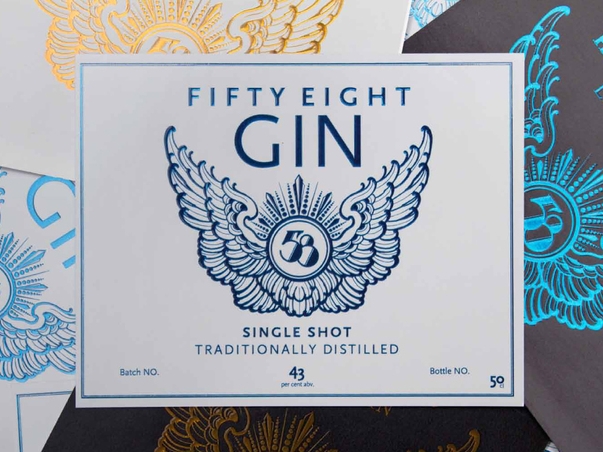 Gin 58Mo Coppoletta has designed the label of award winning Gin 58. LEARN MORE...