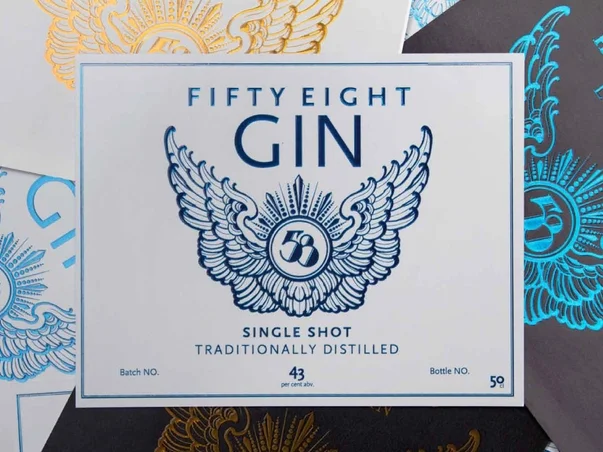 Gin 58 Mo Coppoletta has designed the label of award winning Gin 58. LEARN MORE...