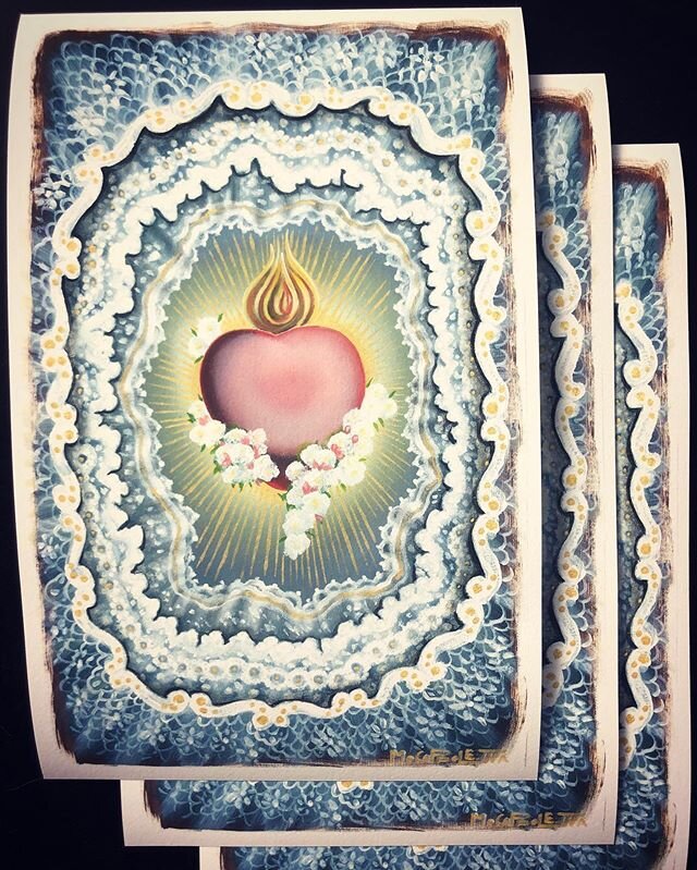 &ldquo;SANTINO&rdquo; prints available

10.5 x 16.6" Fine Art Gicl&eacute;e print Limited Edition of 25 prints numbered
Printed on Hahnem&uuml;hle German Etching.
Link in bio to purchase 
#artprints