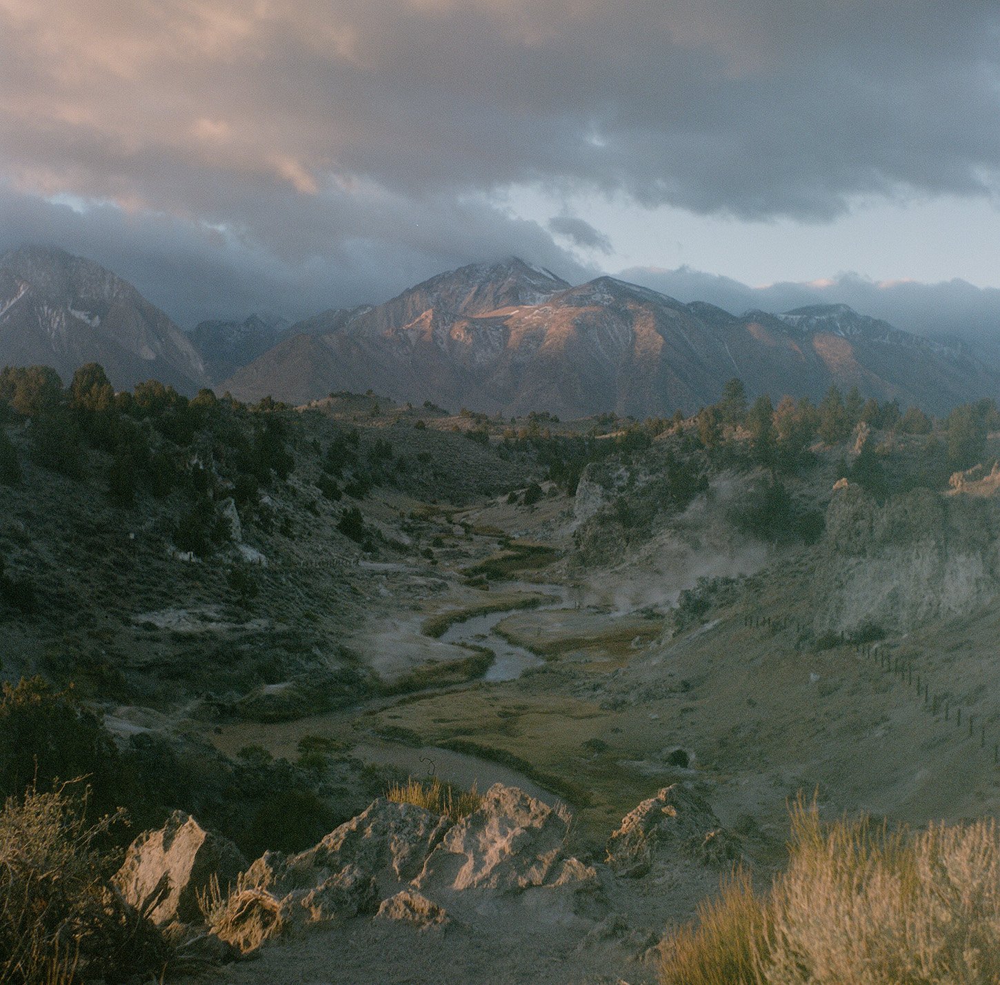 Hot Creek, Eastern Sierras, 2021