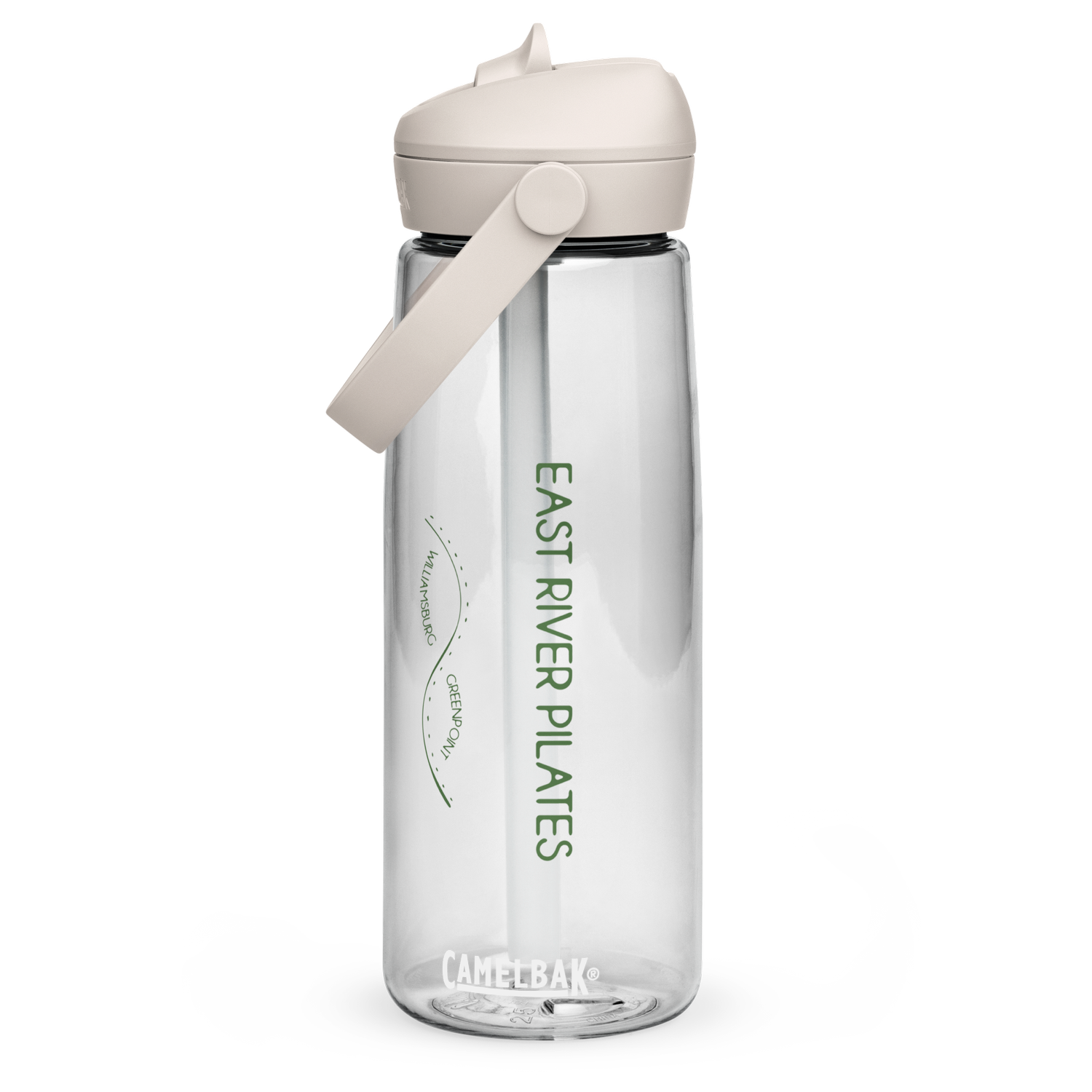 CONNECTION | Flip straw water bottle | East River Pilates