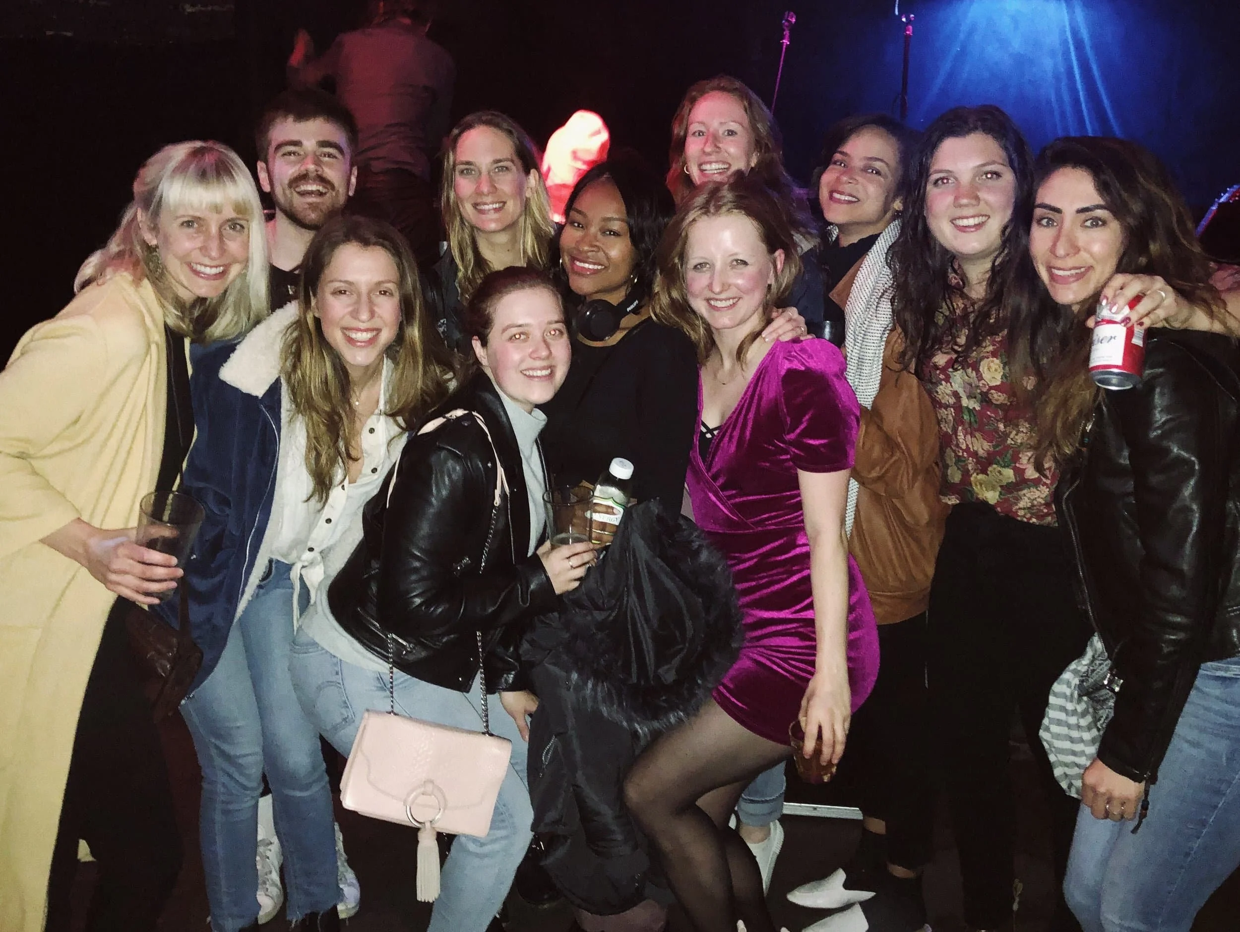 Some of our original Dream Team members, circa 2017.