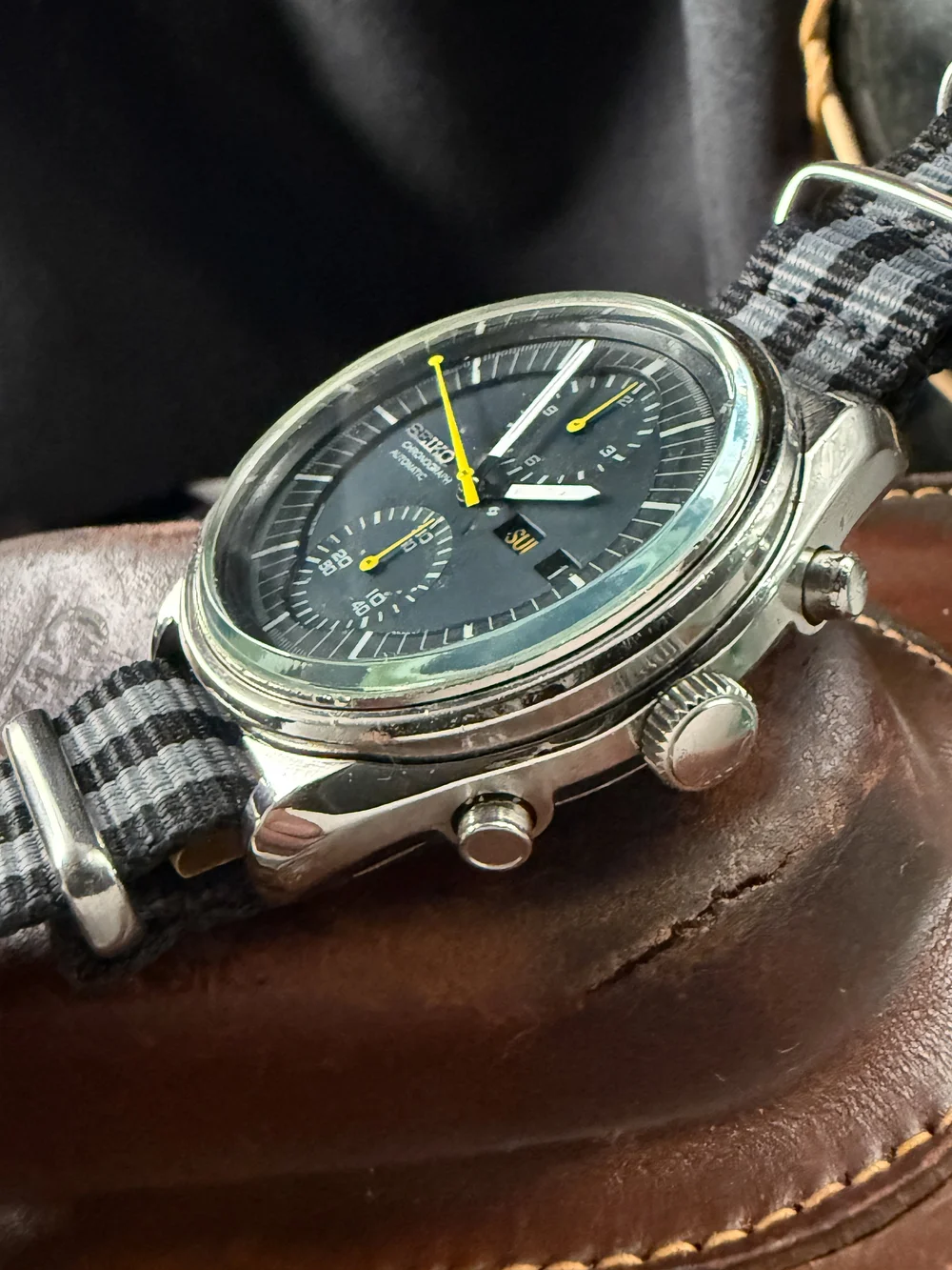 1977 Seiko Jumbo Chronograph 6138-3003 — Cool Vintage Watches