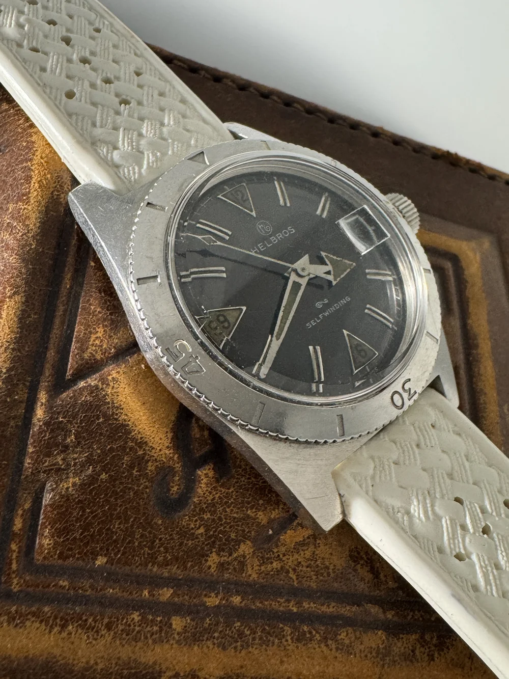Duward AUTOMATIC DIVER 100M – Montre Vintage Des Années 60, Neuve Sans étiquette