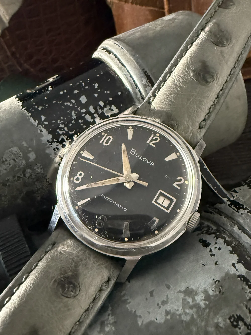 Montre Automatique Bulova Vintage - Neuve Avec étiquettes, Style Rétro, Pour Collectionneurs