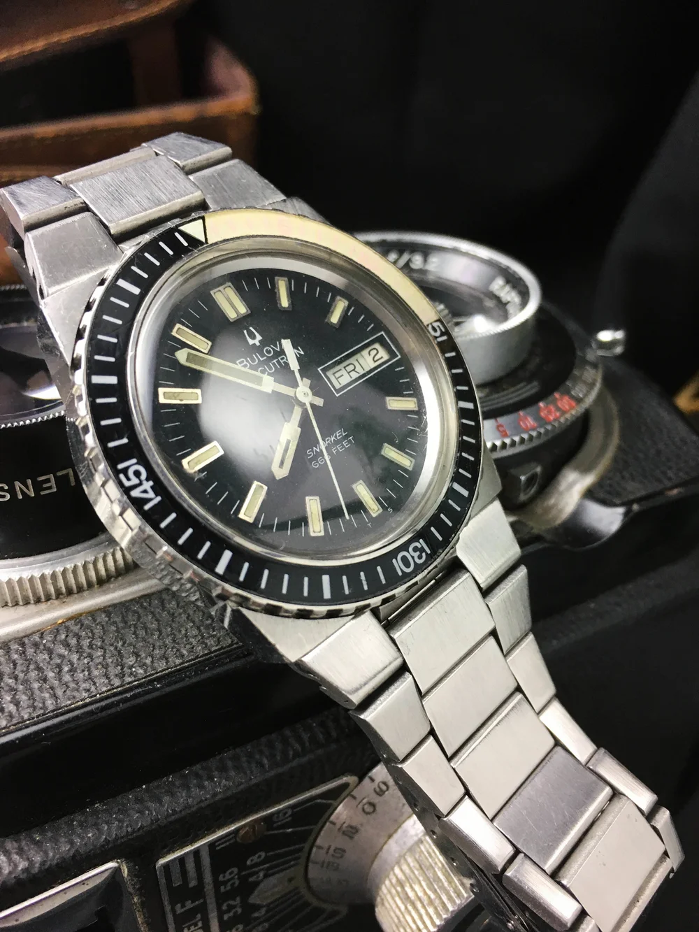 accutron vintage watch