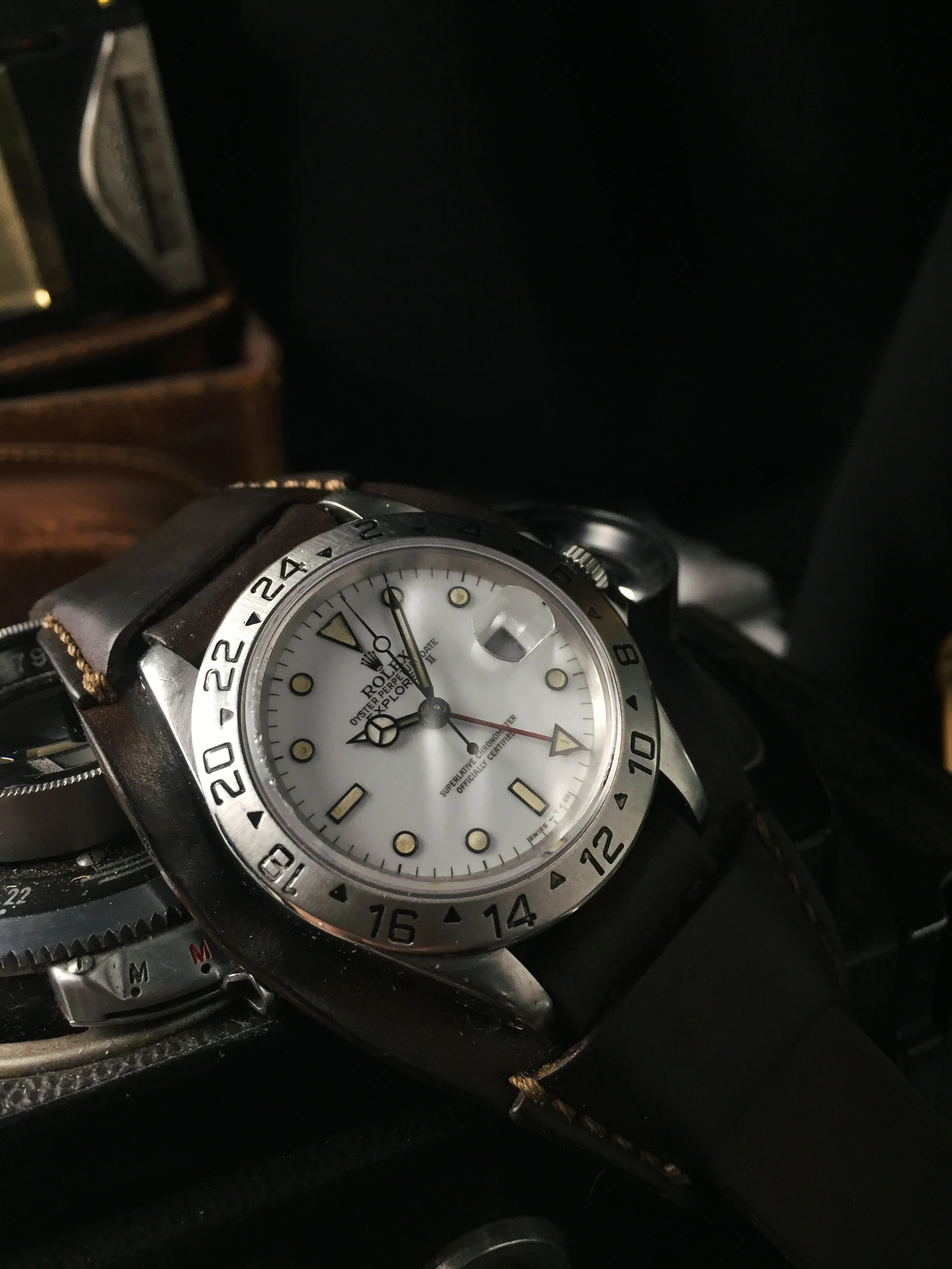 Rolex Explorer II 16570 Corn Dial — Cool Vintage Watches