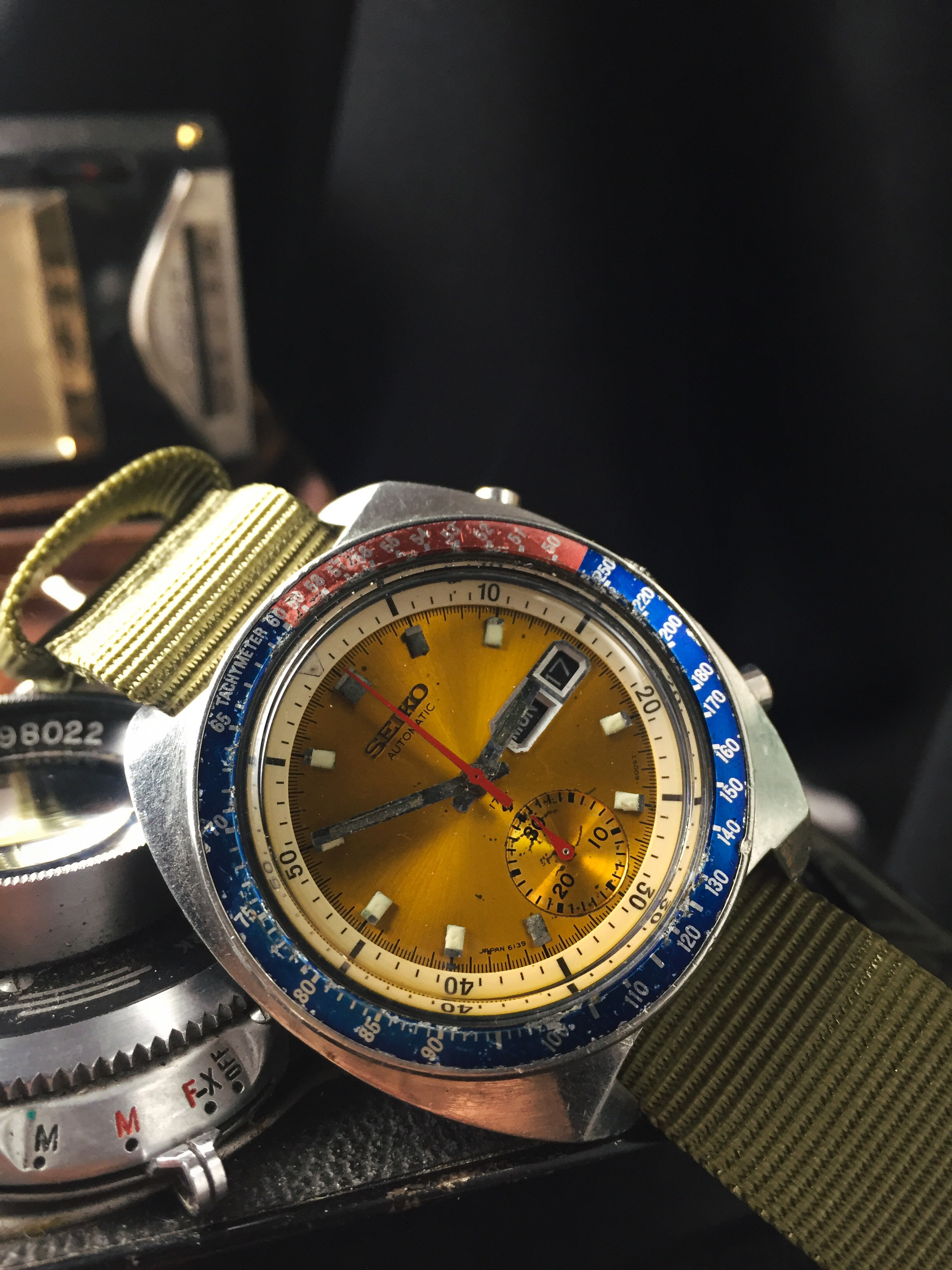 70's Seiko Gold Speed Timer — Cool Vintage Watches