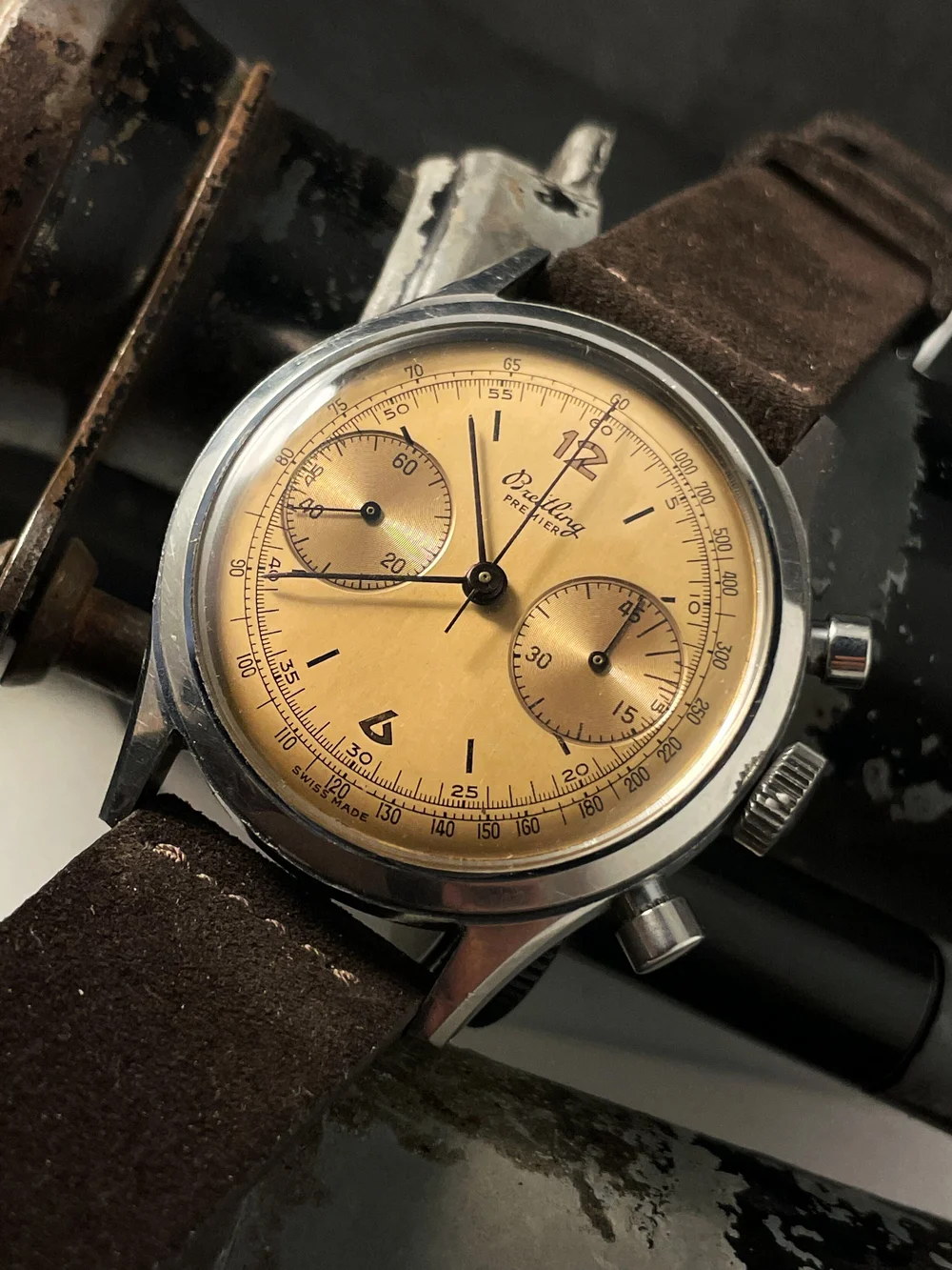 Vintage 50's Breitling Premier 777 — Cool Vintage Watches