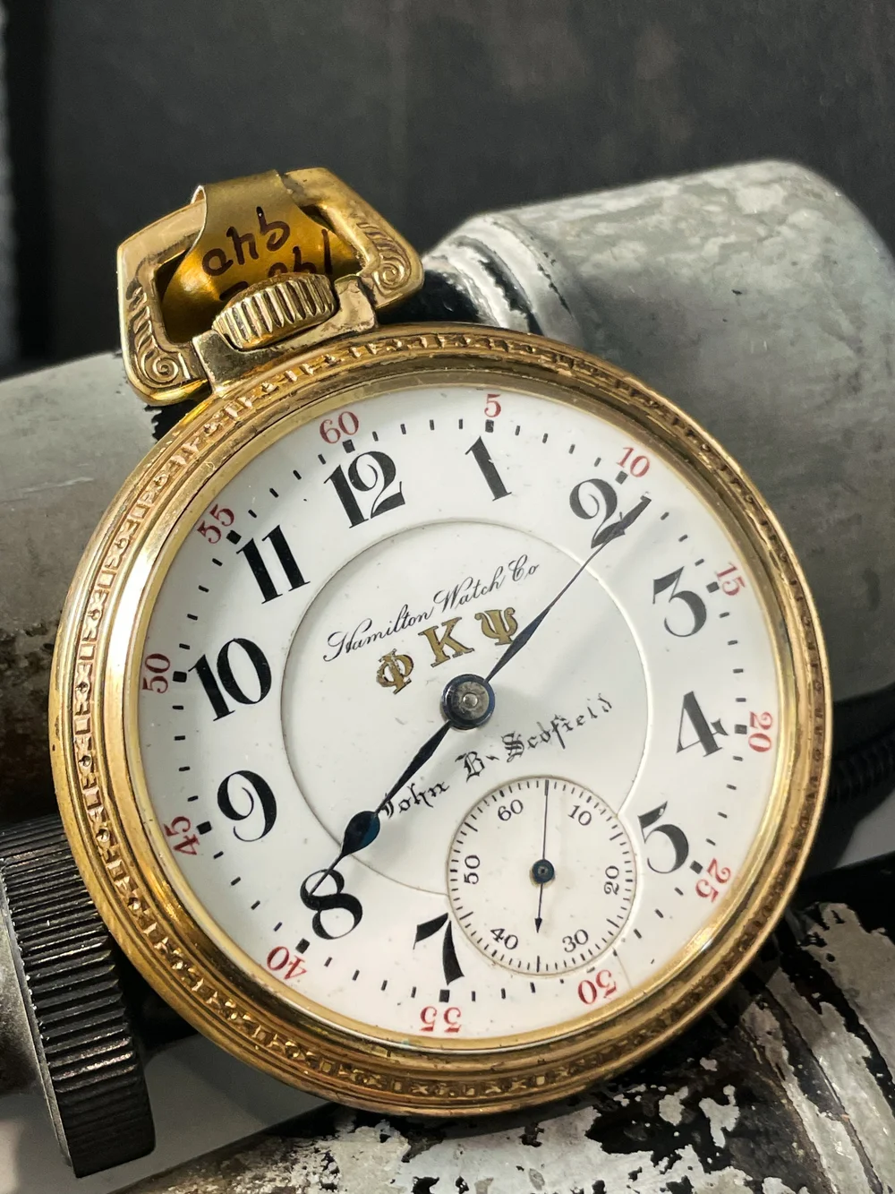 hamilton 940 pocket watch