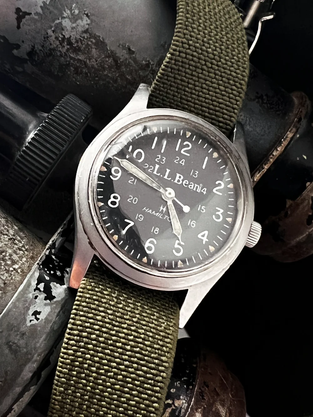 Hamilton LL Bean Field Watch — Cool Vintage Watches