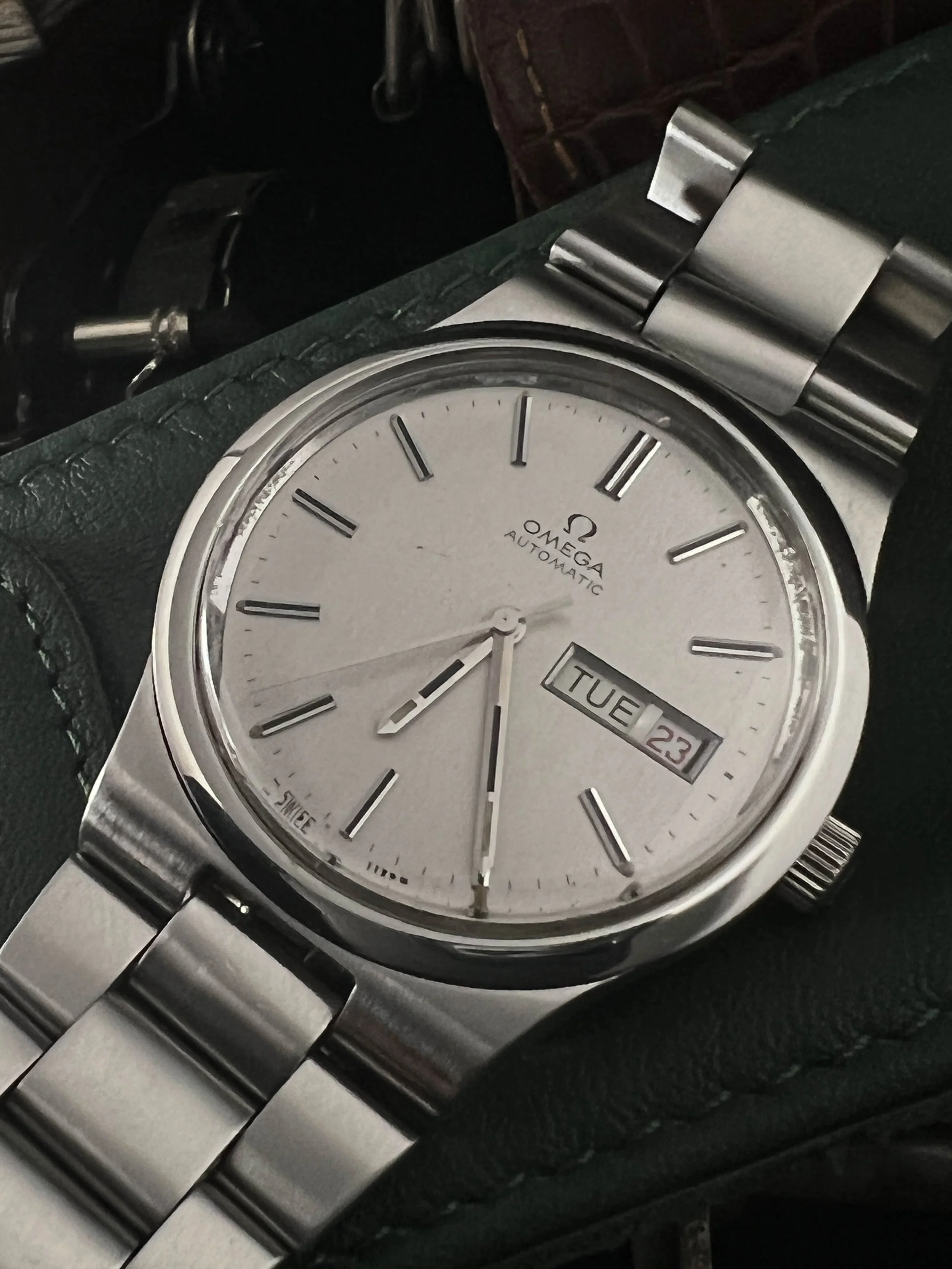 1974 Omega Steel Automatic Cool Vintage Watches