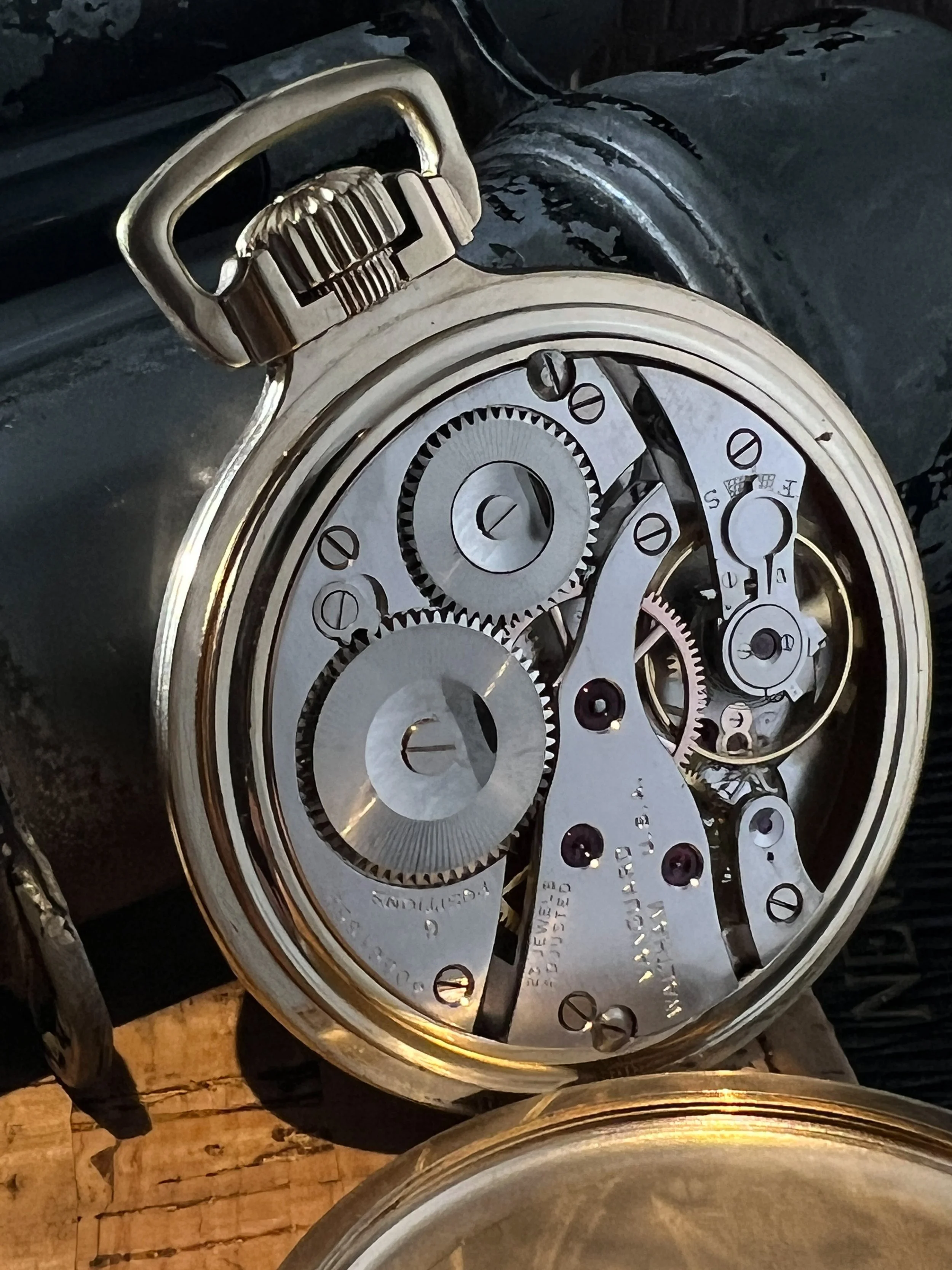Waltham vanguard pocket clearance watch
