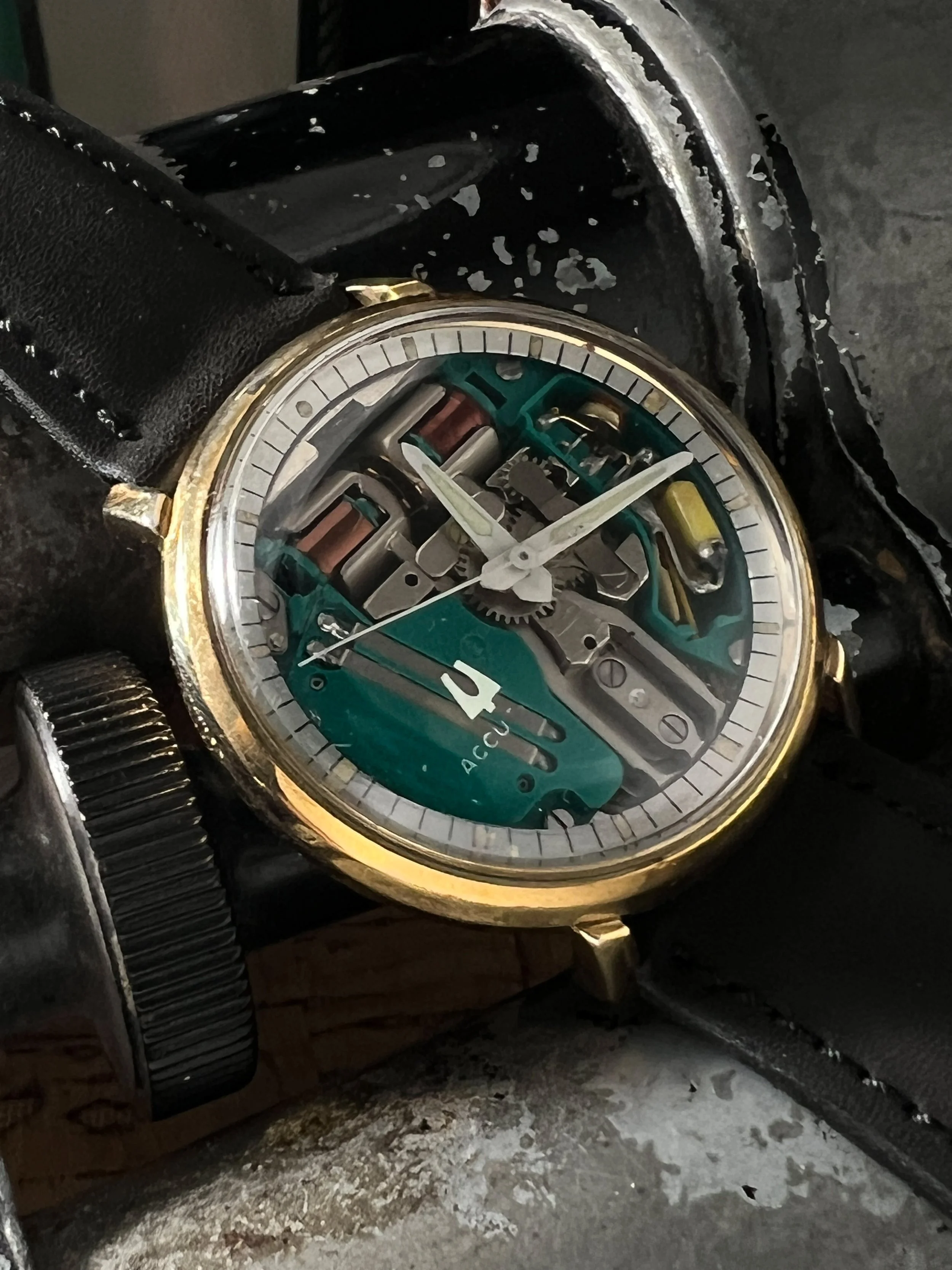 Bulova accutron top spaceview 214