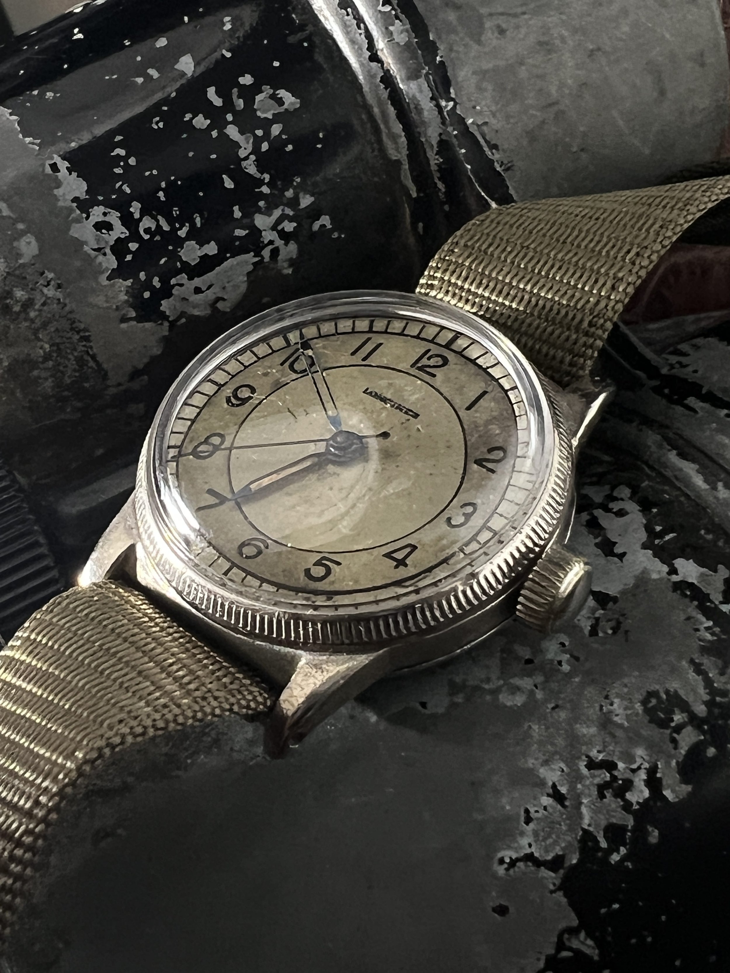 WWII Longines Aviator Military Style — Cool Vintage Watches