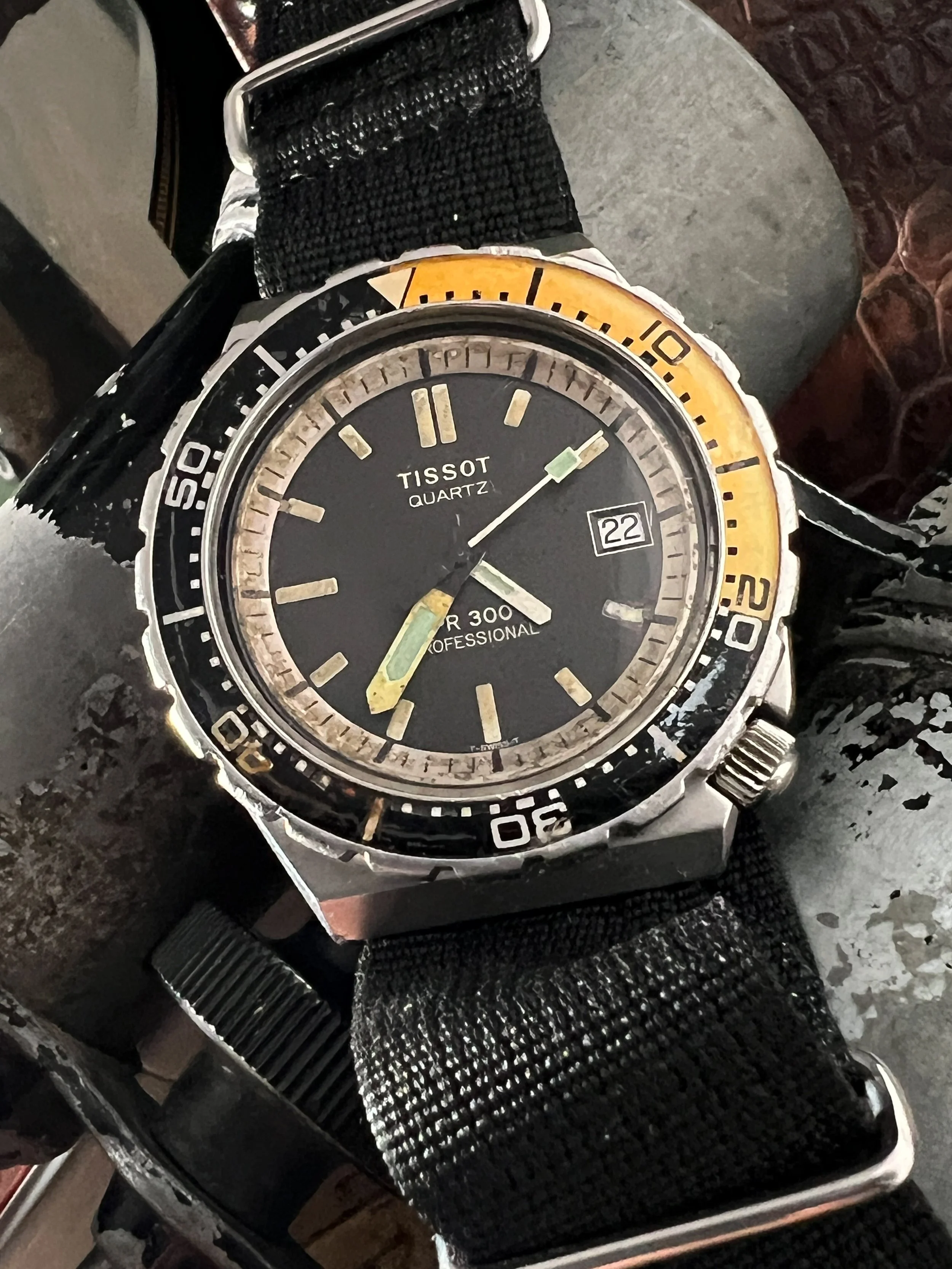Big Tissot PR 300 Diver Cool Vintage Watches