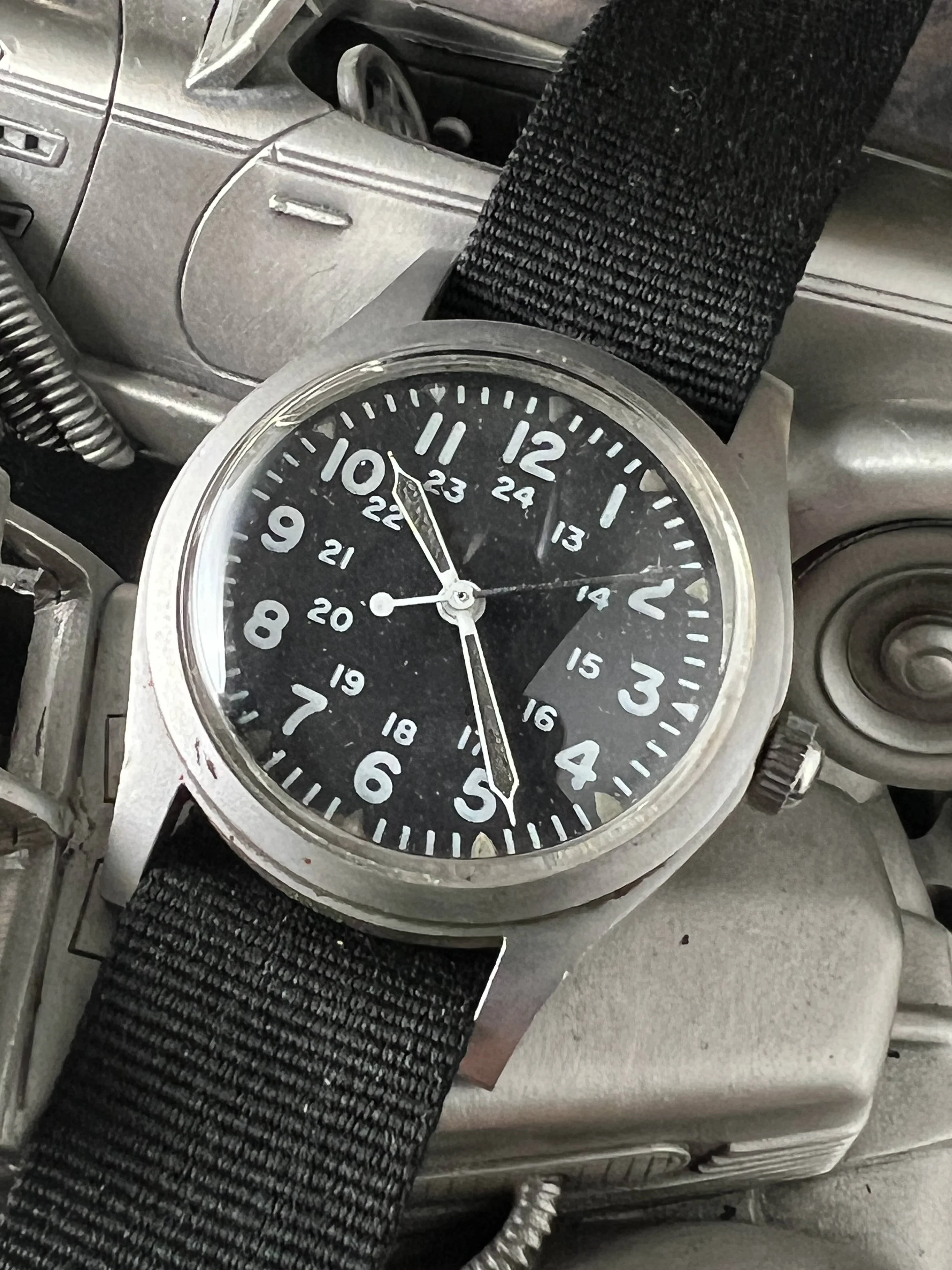 1983 Hamilton Military Field Watch Cool Vintage Watches