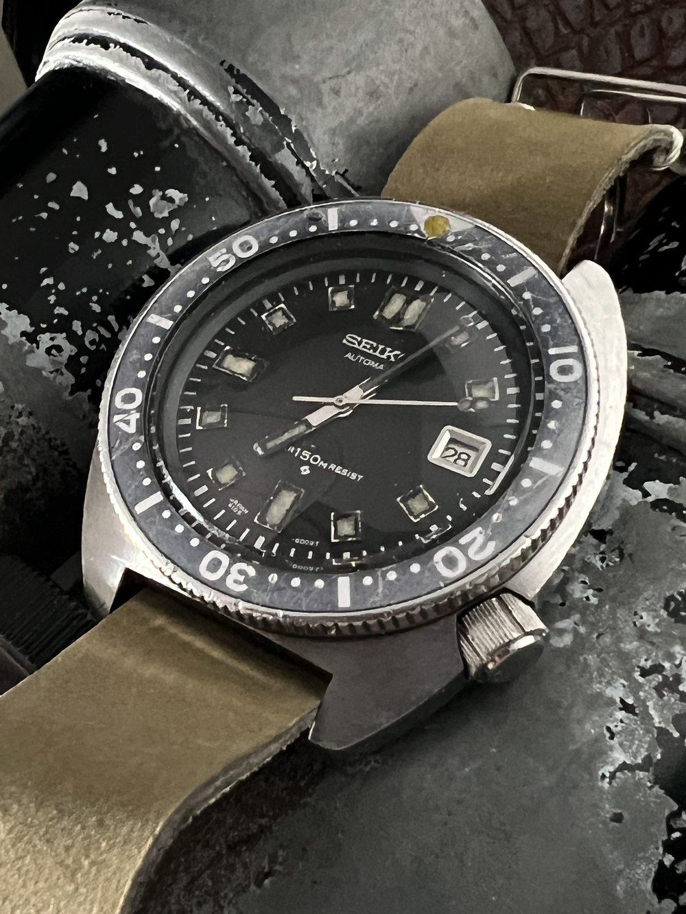 Spektakulær Indvending Gå op 1968 Seiko 6105-8000 Slim Willard — Cool Vintage Watches