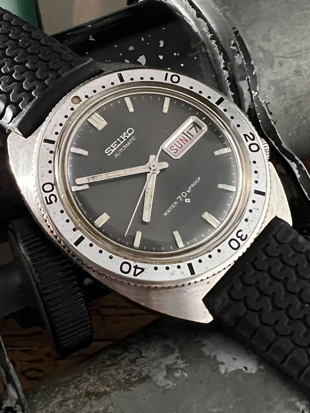 fælde os selv grave Sweet 1968 Seiko 6106-8100 Sport Diver — Cool Vintage Watches
