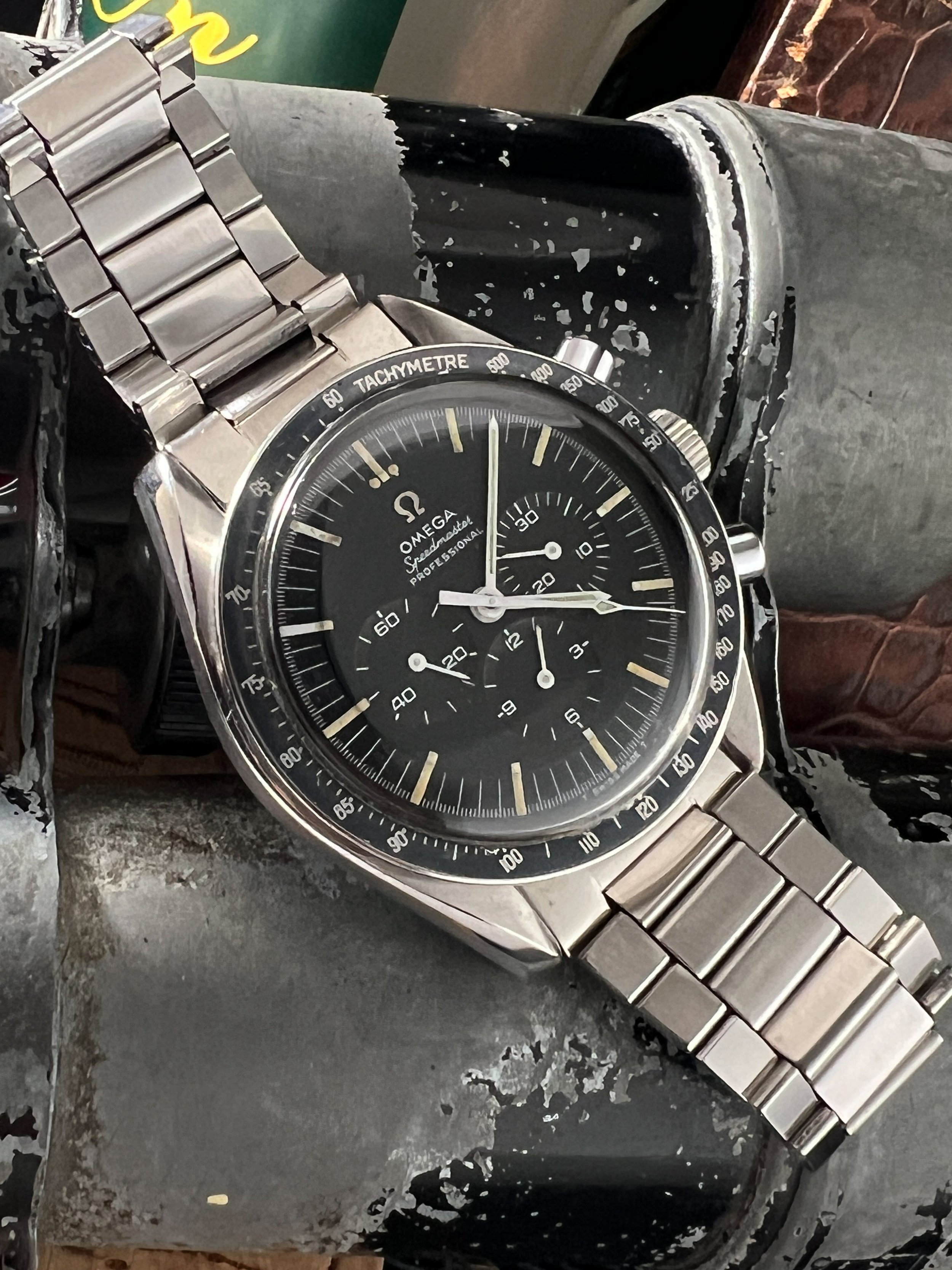 1969 Omega Speedmaster Transition Cool Vintage Watches