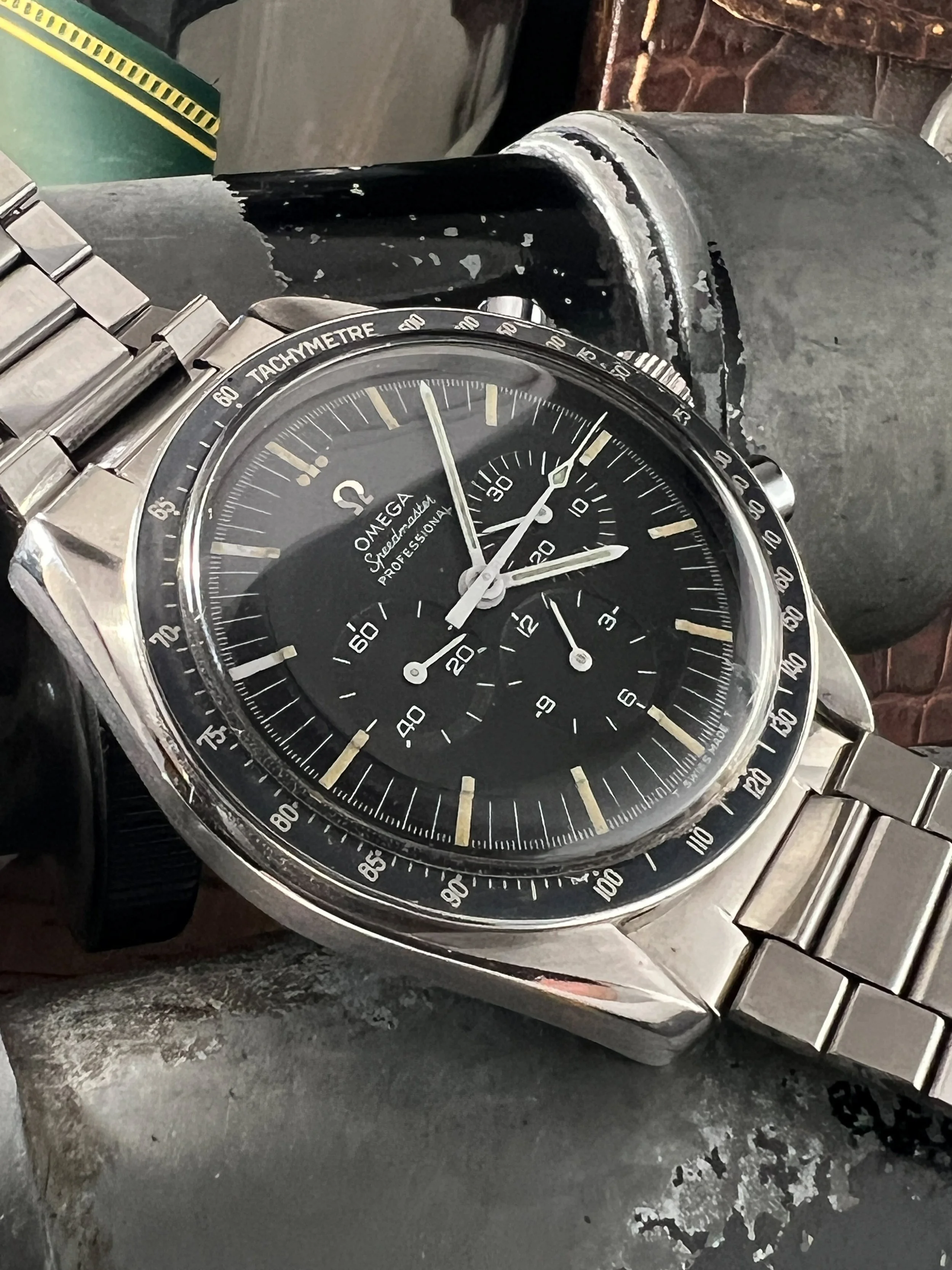 1969 Omega Speedmaster Transition Cool Vintage Watches